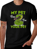 My Pet Can Eat Your Pet Snake T-Shirt
