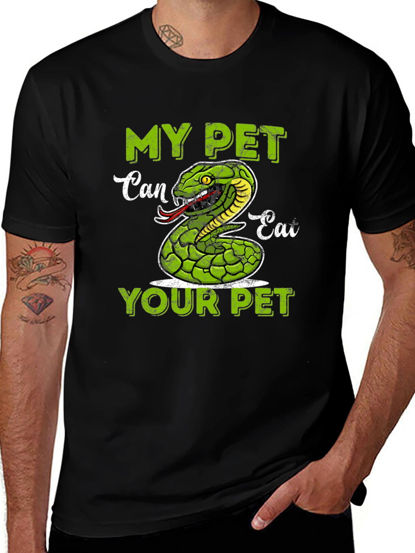 My Pet Can Eat Your Pet Snake T-Shirt