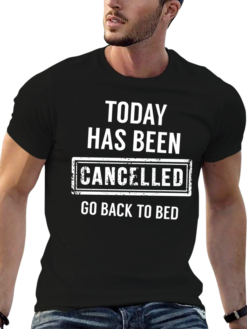 Today Cancelled T-Shirt: Funny Slogan Tee