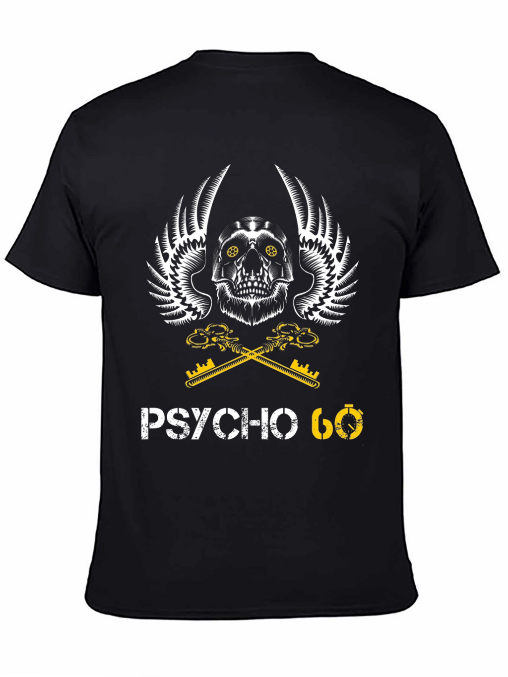 Psycho 60 Graphic T-Shirt - Skull & Keys
