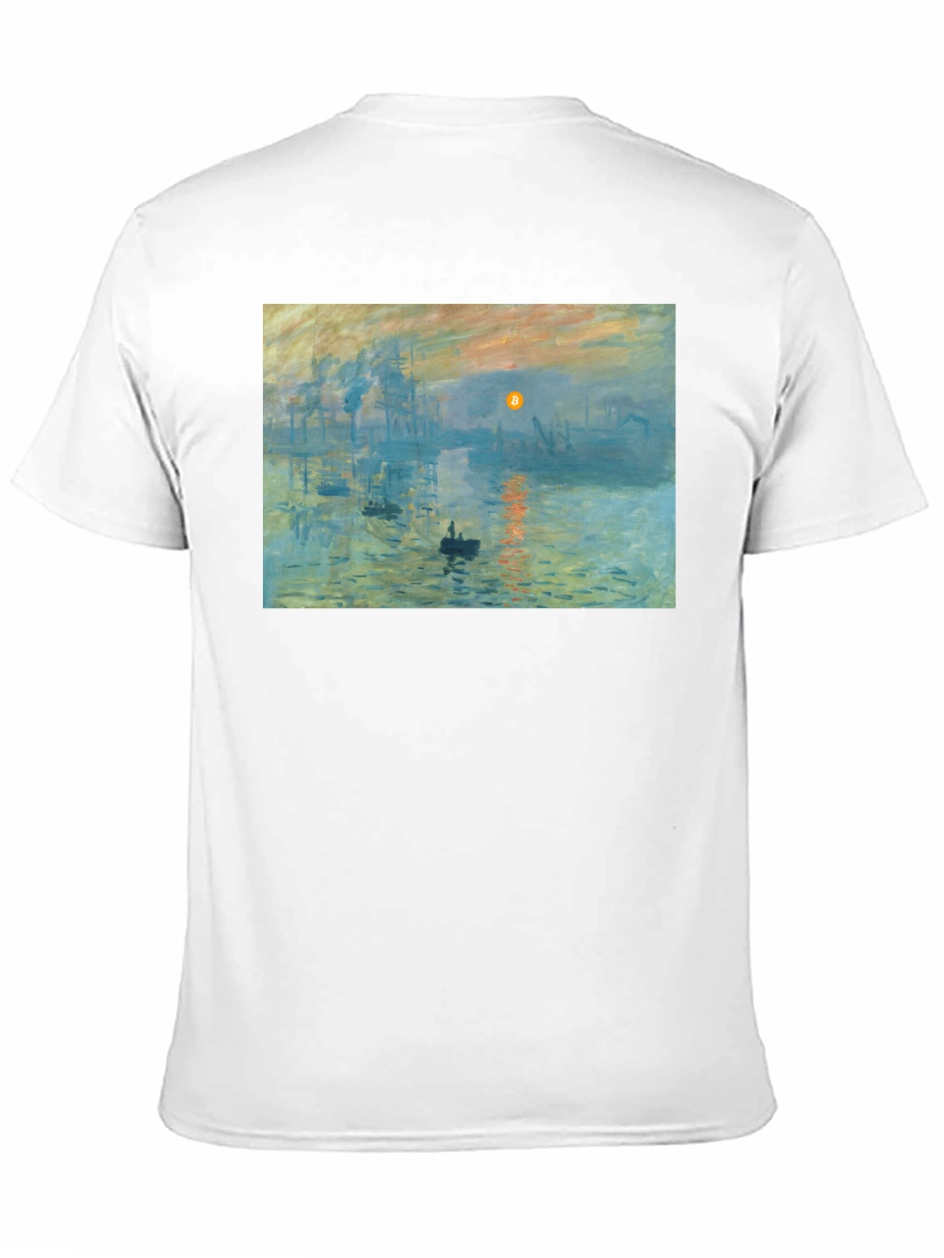 Monet Impression Sunrise Art T-Shirt
