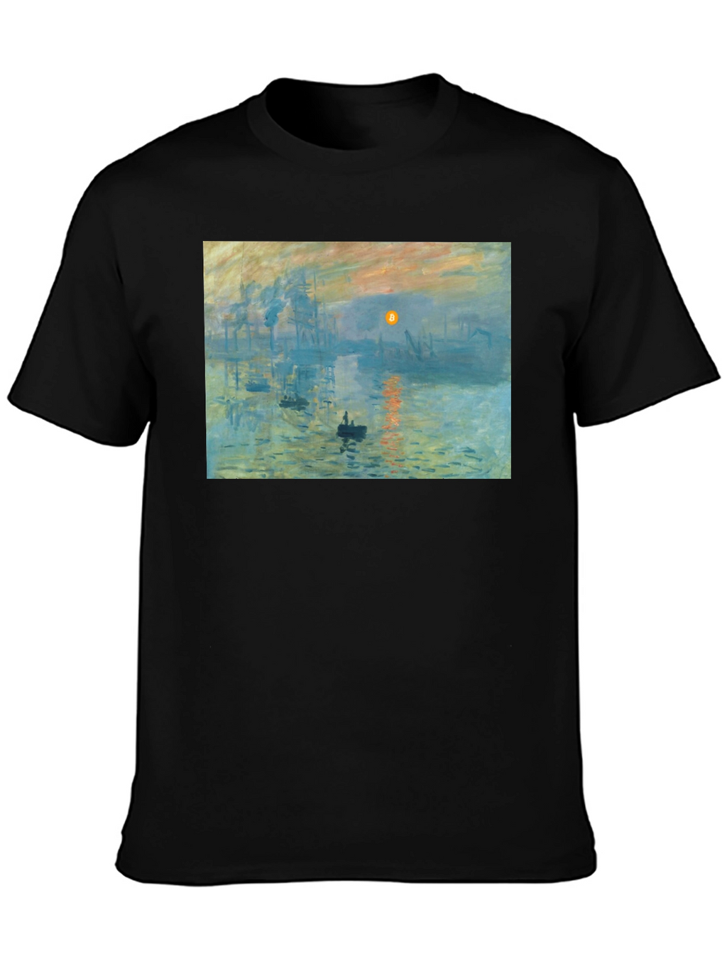 Monet Impression Sunrise Art T-Shirt
