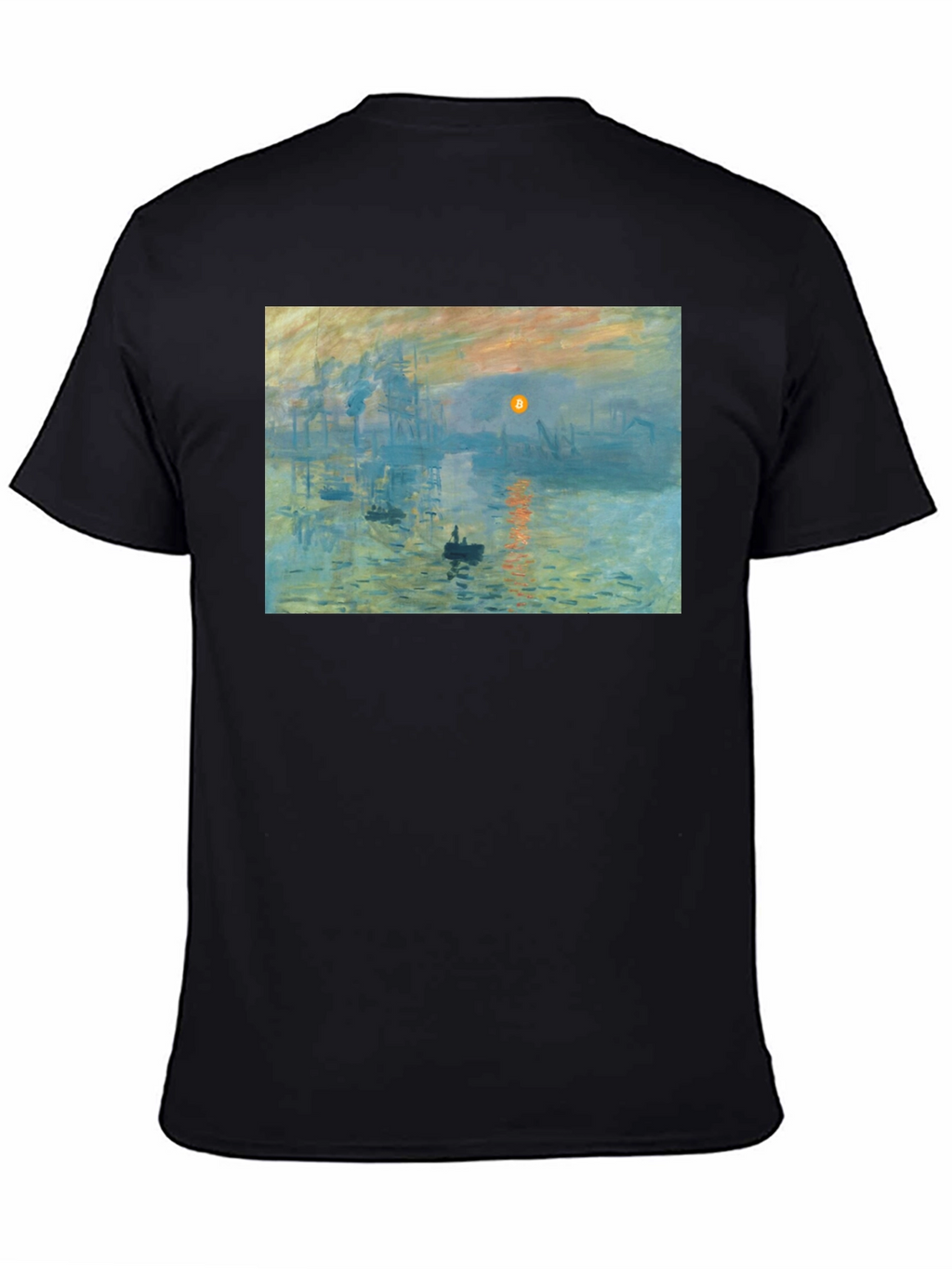 Monet Impression Sunrise Art T-Shirt