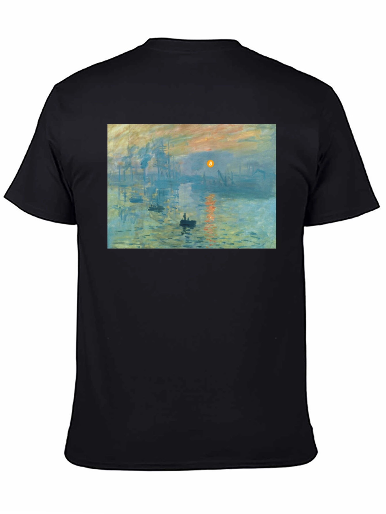 Monet Impression Sunrise Art T-Shirt