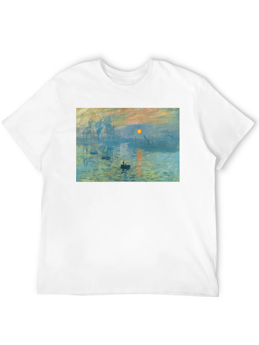 Monet Impression Sunrise Art T-Shirt