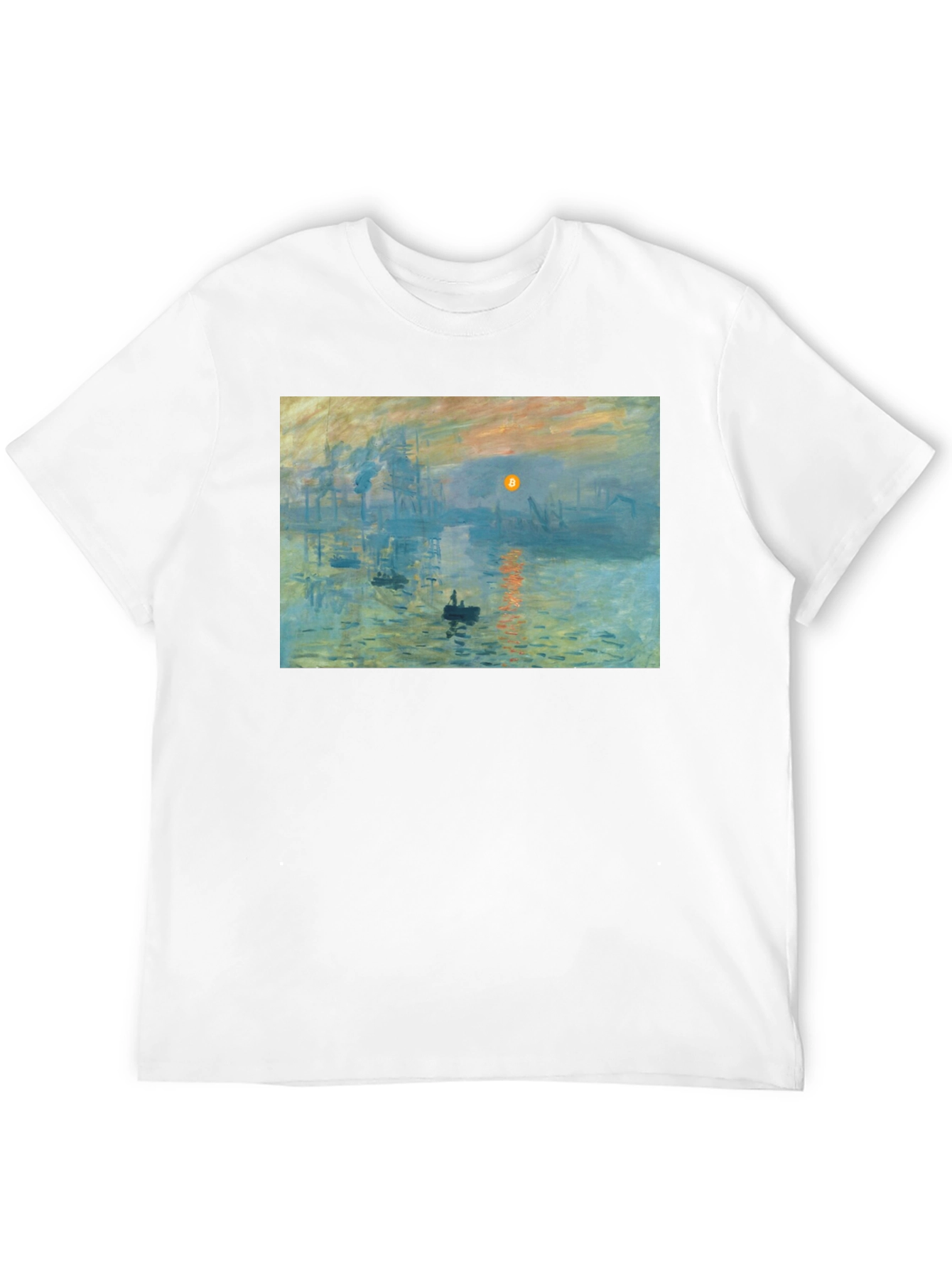 Monet Impression Sunrise Art T-Shirt