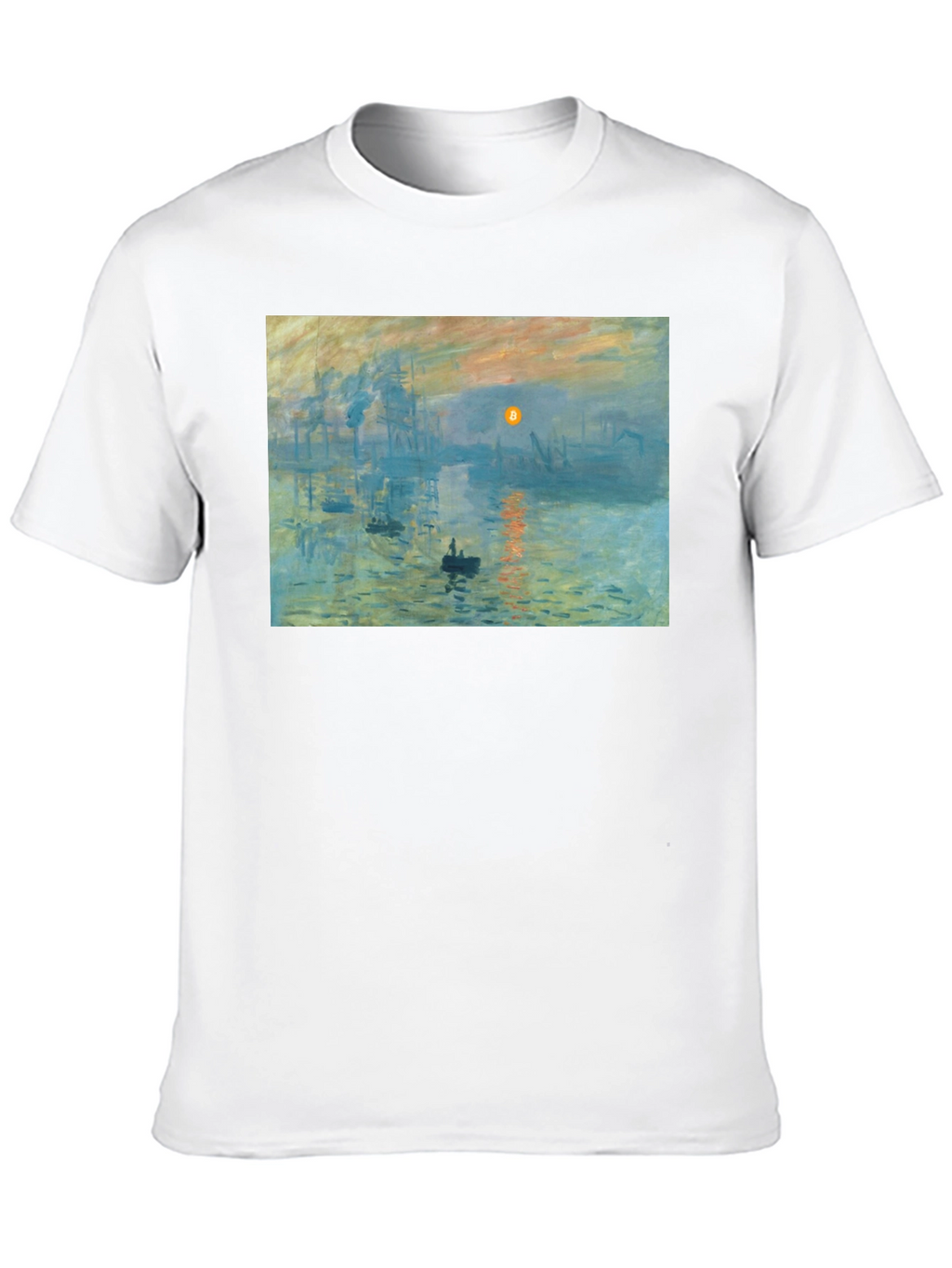 Monet Impression Sunrise Art T-Shirt