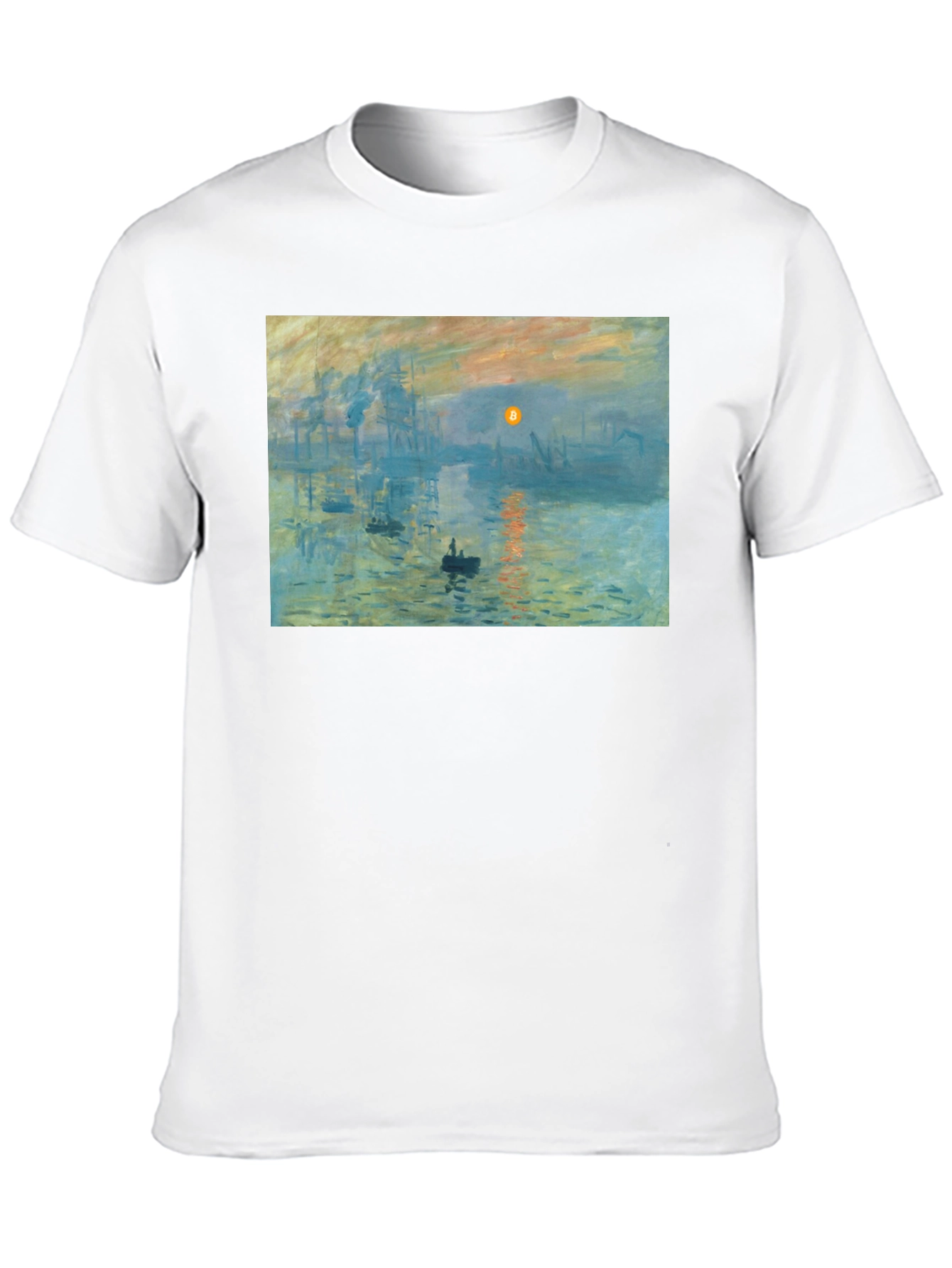 Monet Impression Sunrise Art T-Shirt