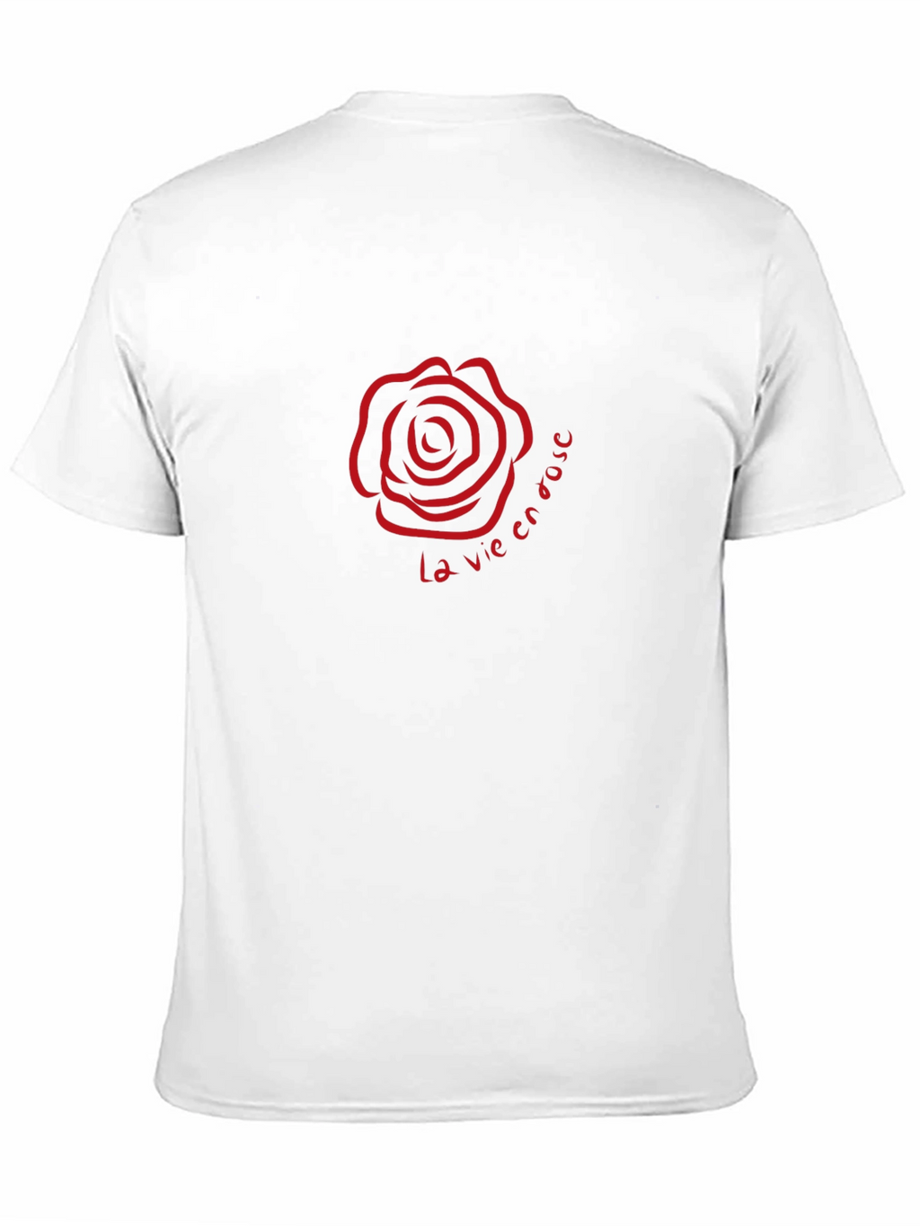 La Vie En Rose Black T-Shirt
