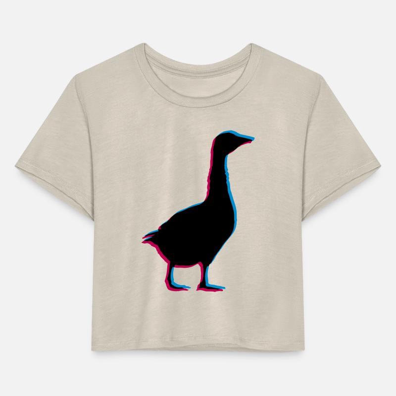 3D effect goose