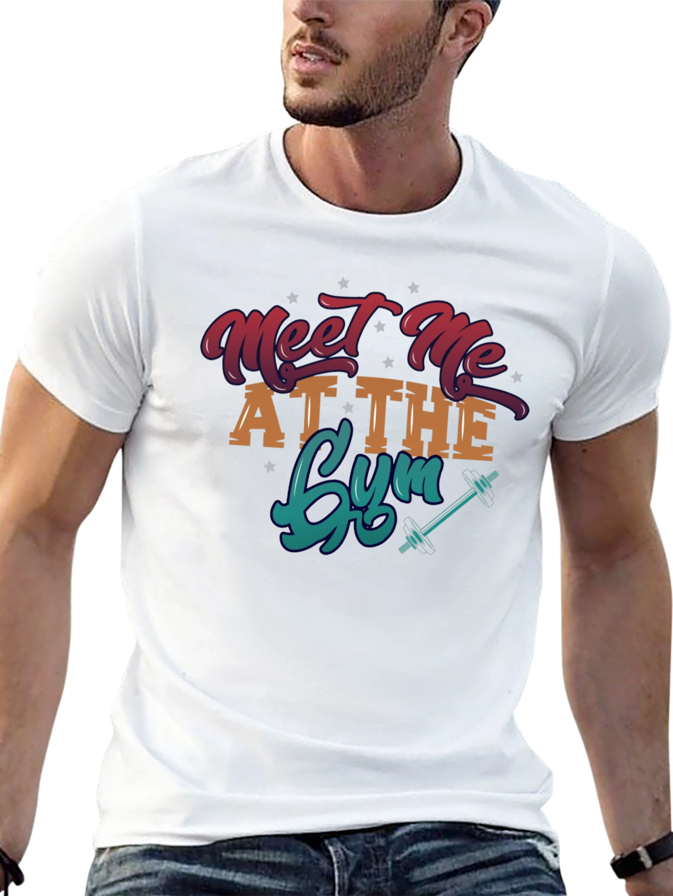 Meet Me At The Gym Graphic T-Shirt