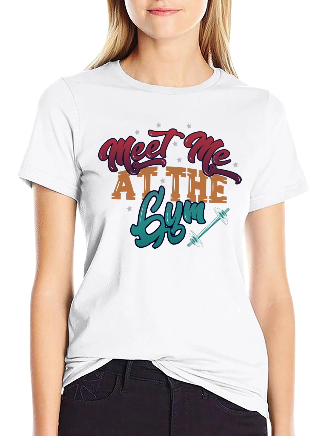 Meet Me At The Gym Graphic T-Shirt
