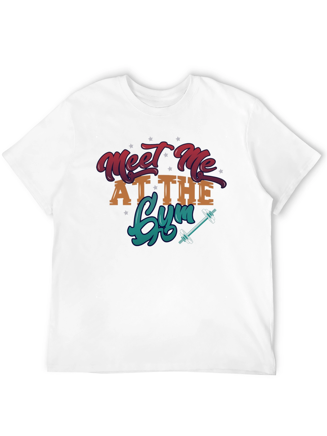 Meet Me At The Gym Graphic T-Shirt