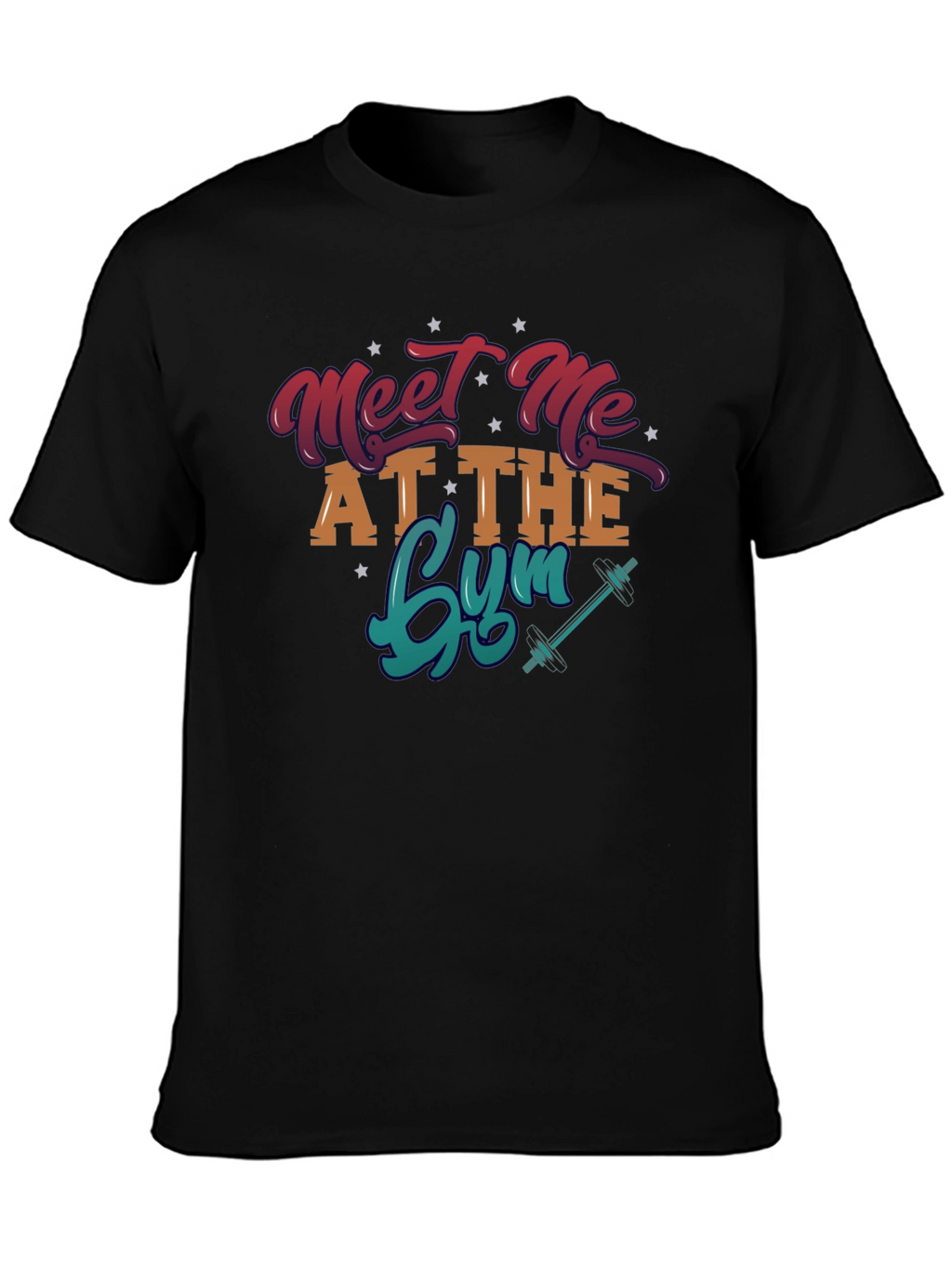 Meet Me At The Gym Graphic T-Shirt