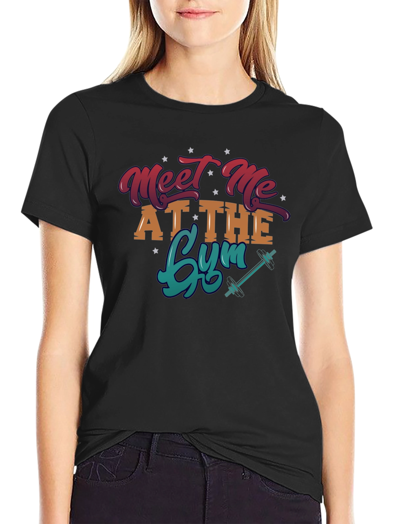 Meet Me At The Gym Graphic T-Shirt