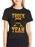 Truck Yeah Graphic Tee - Black