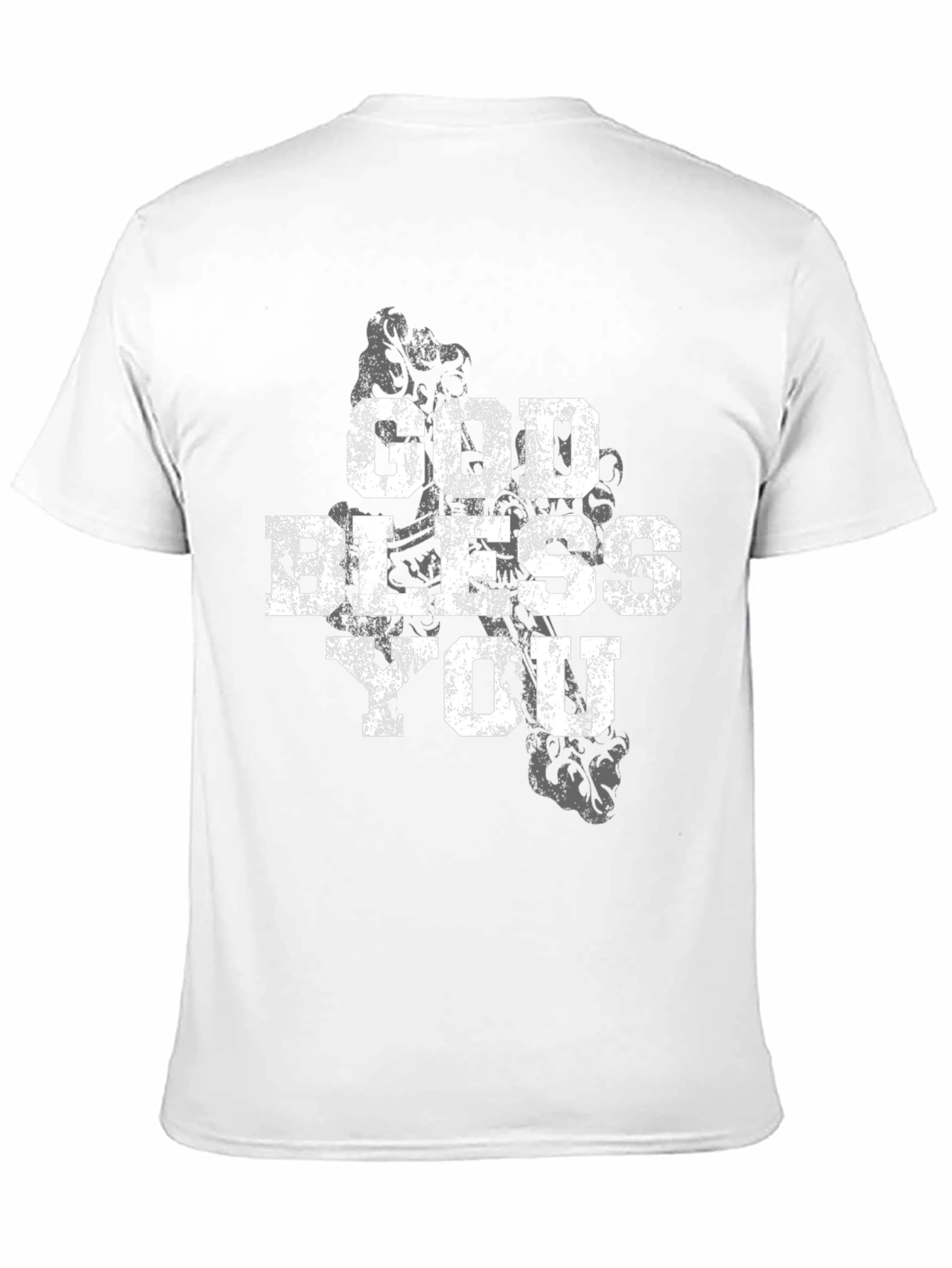 God Bless You Black Graphic Tee