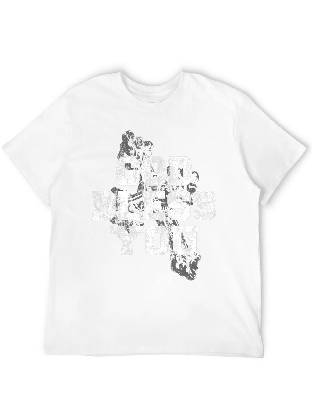 God Bless You Black Graphic Tee