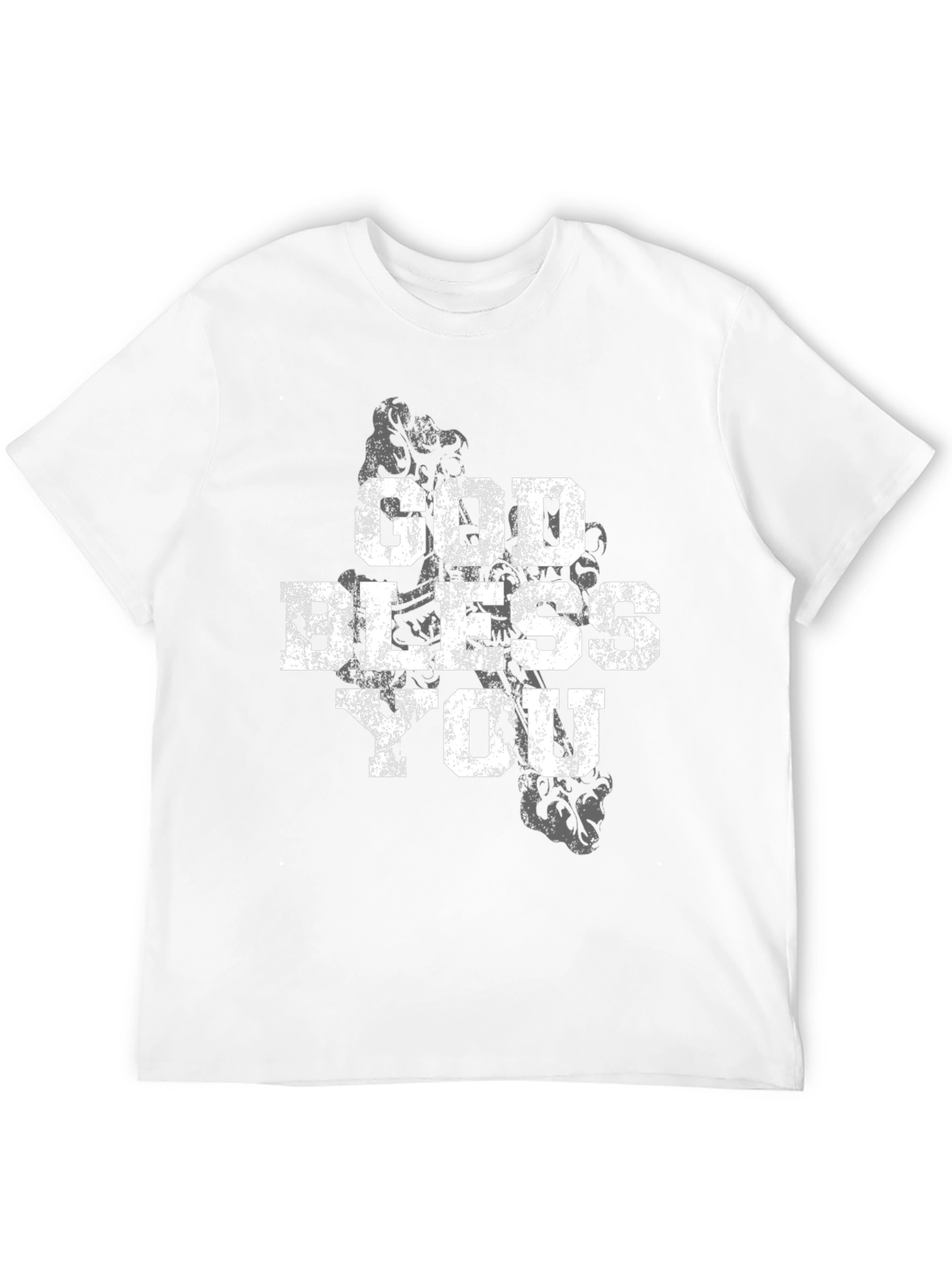 God Bless You Black Graphic Tee