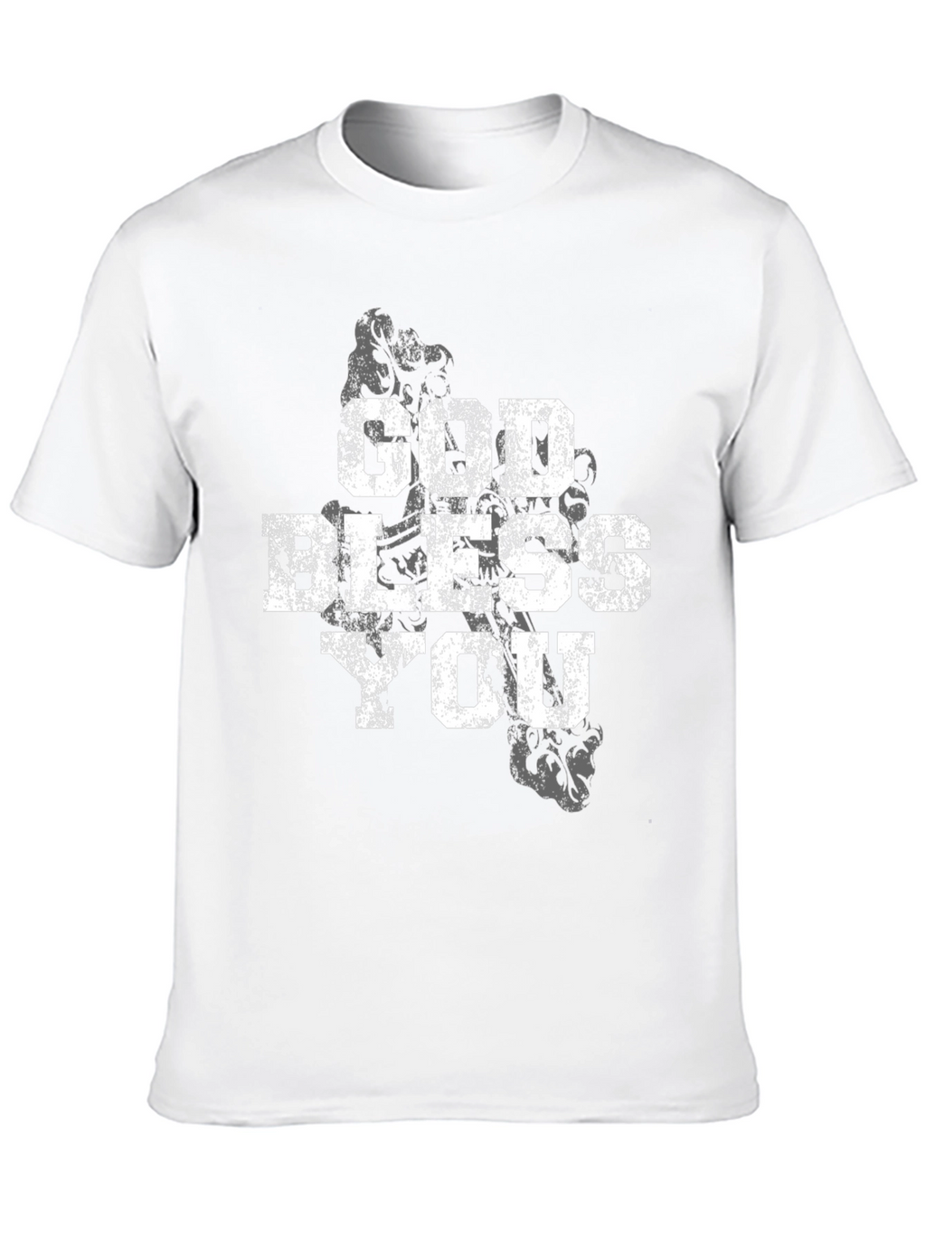 God Bless You Black Graphic Tee