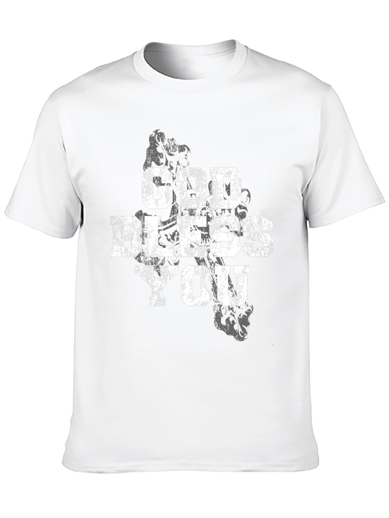 God Bless You Black Graphic Tee