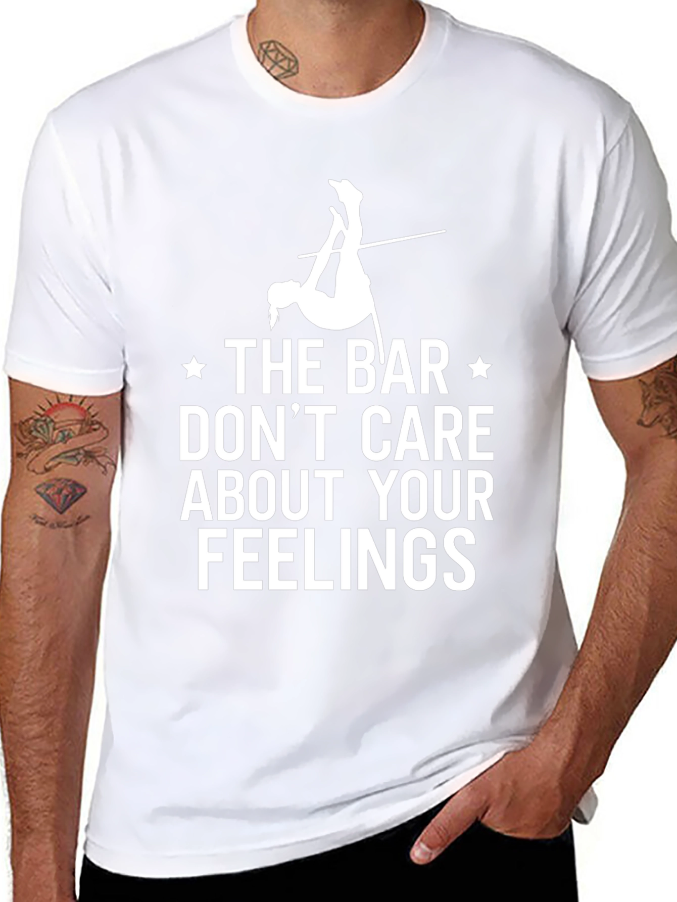 Gymnastics Bar T-Shirt - Dont Care About Your Feelings