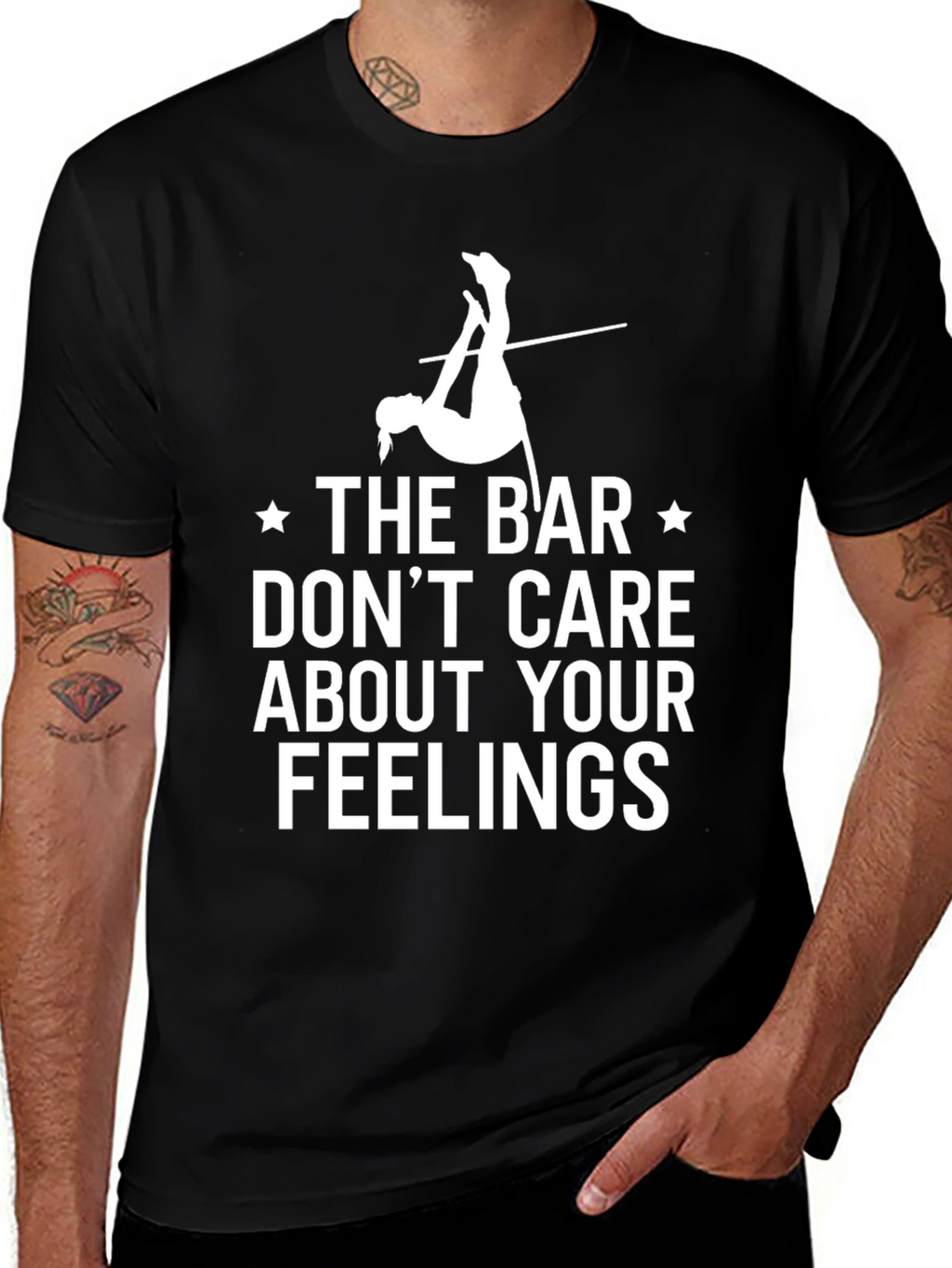 Gymnastics Bar T-Shirt - Dont Care About Your Feelings