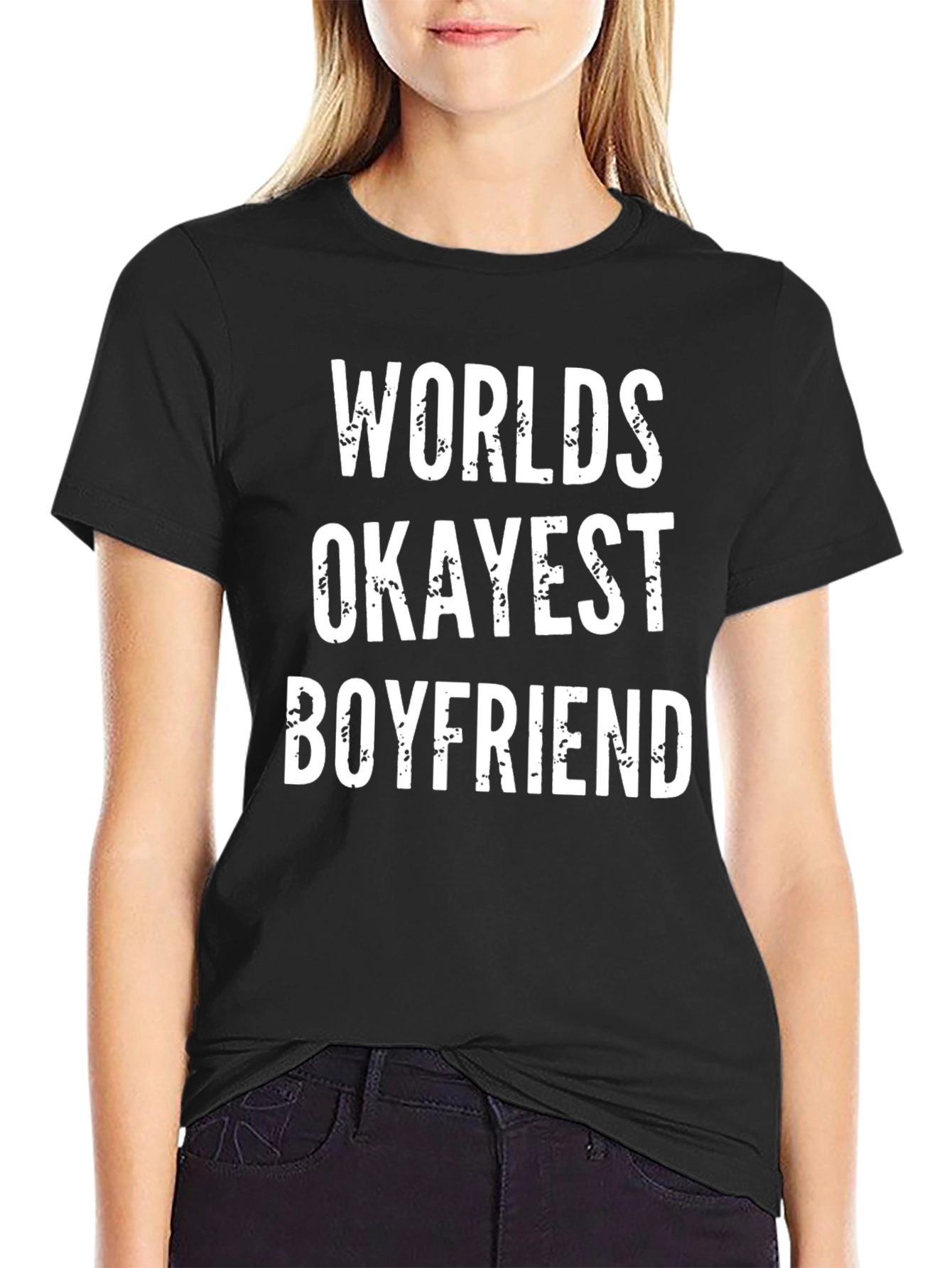Worlds Okayest Boyfriend Graphic Tee