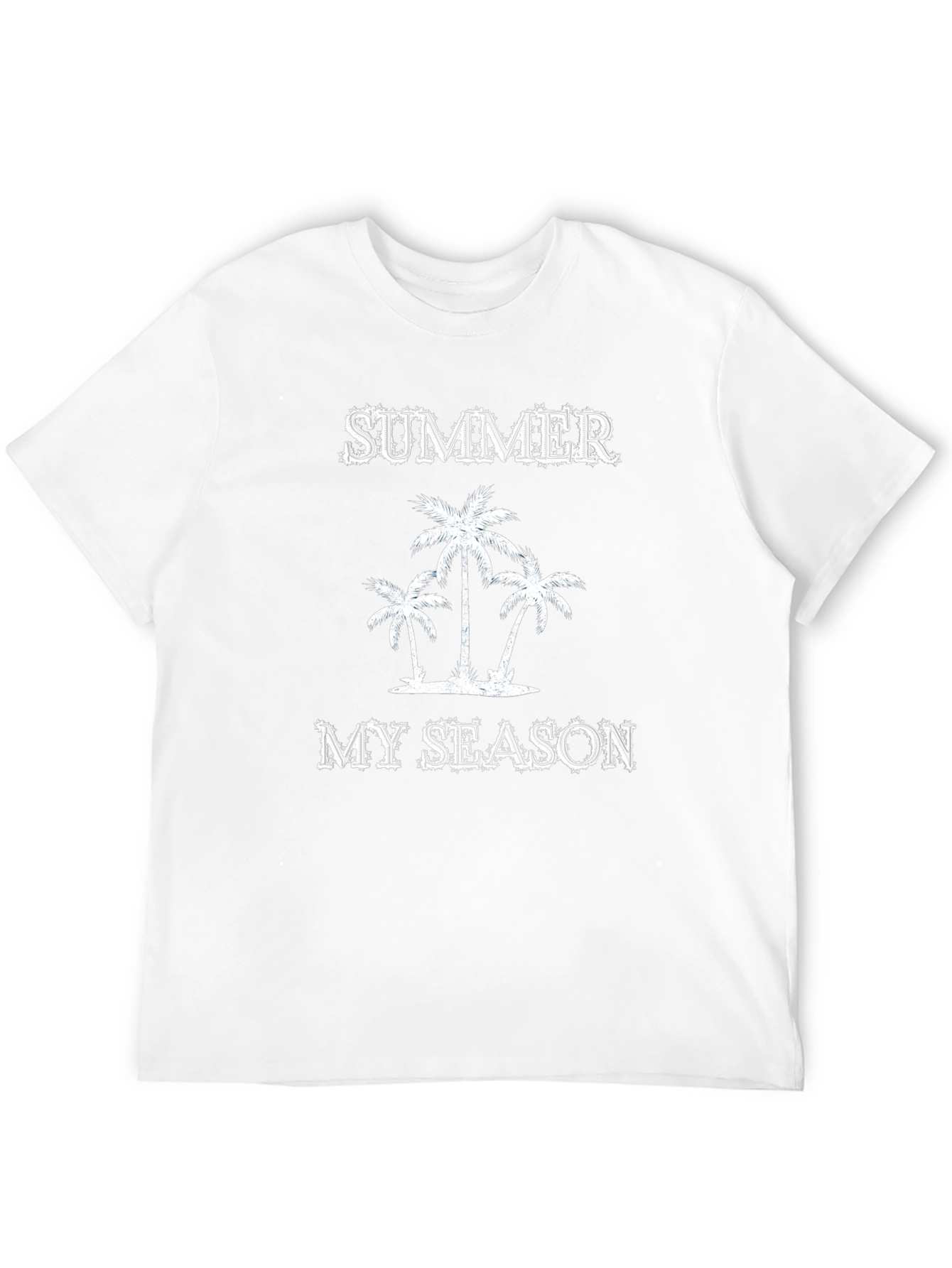 Summer My Season T-Shirt Black