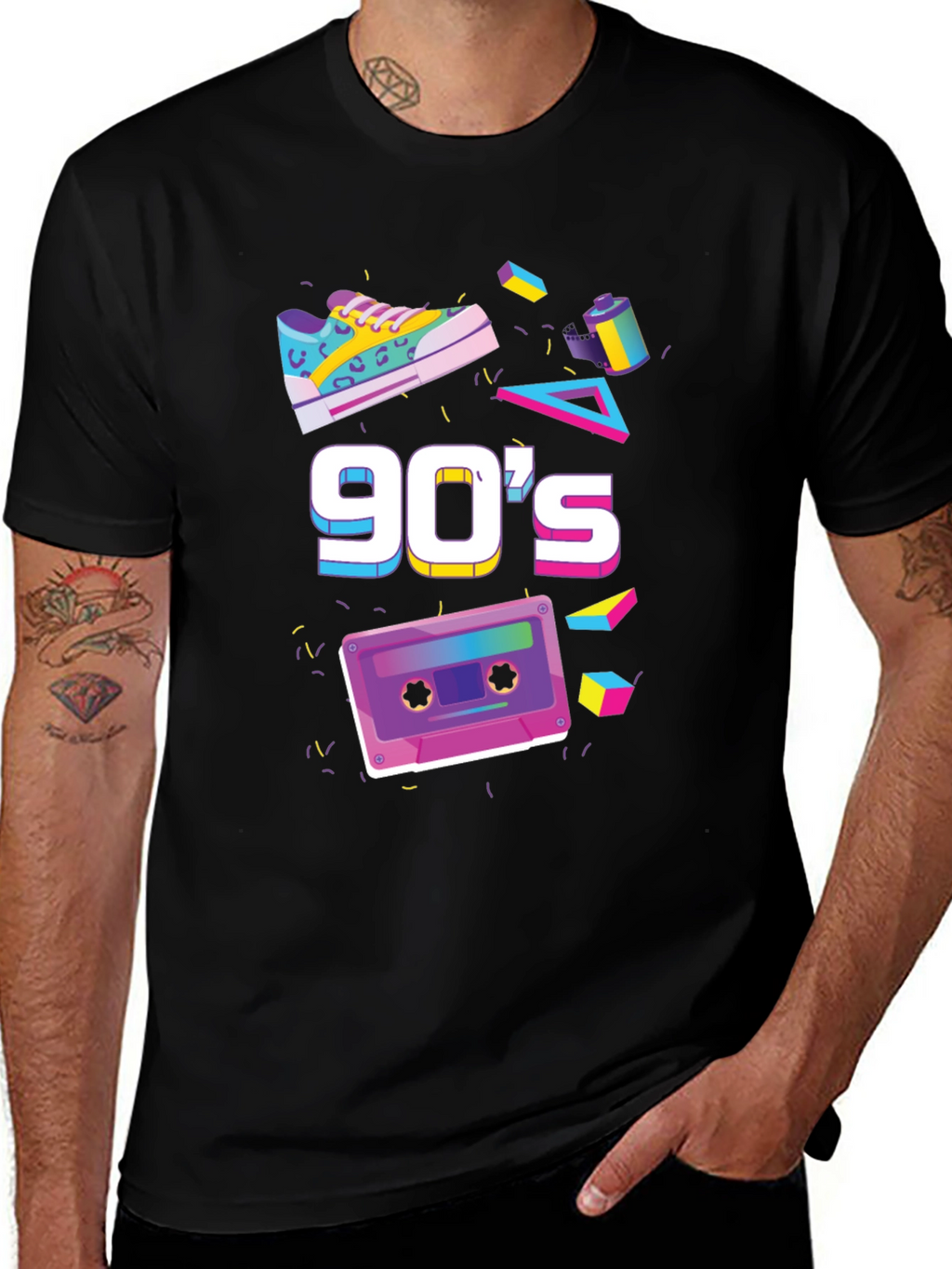 Retro 90s Themed Graphic Tee