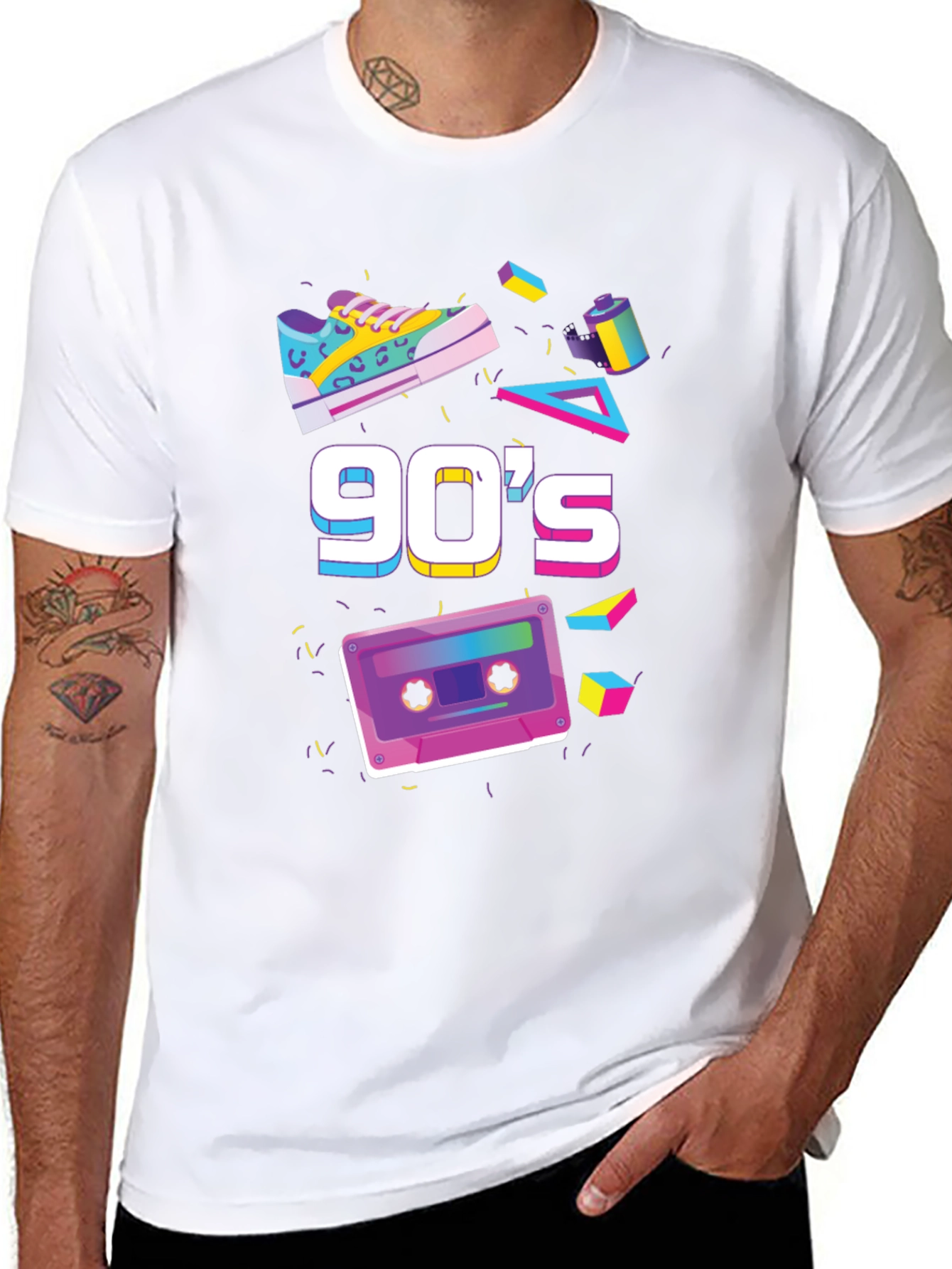 Retro 90s Themed Graphic Tee