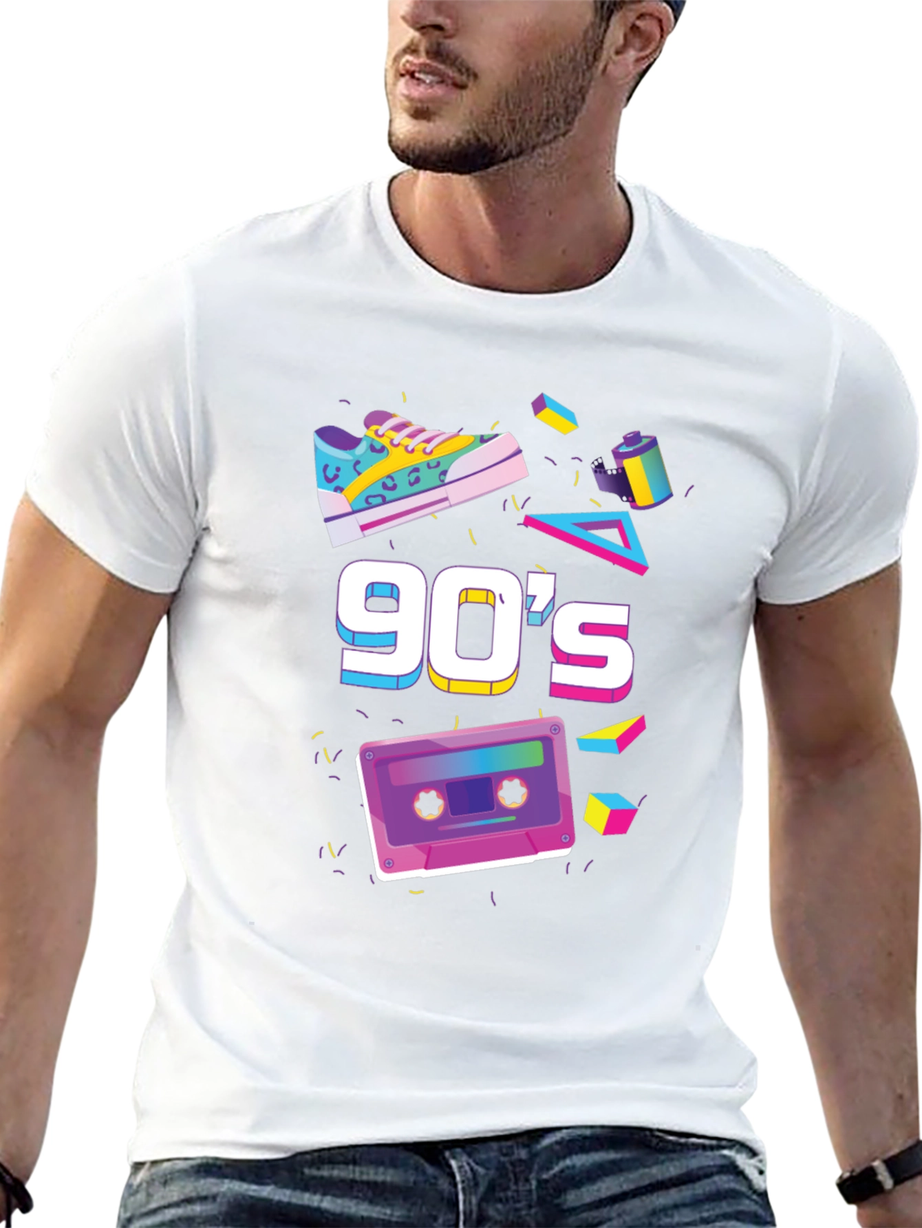 Retro 90s Themed Graphic Tee