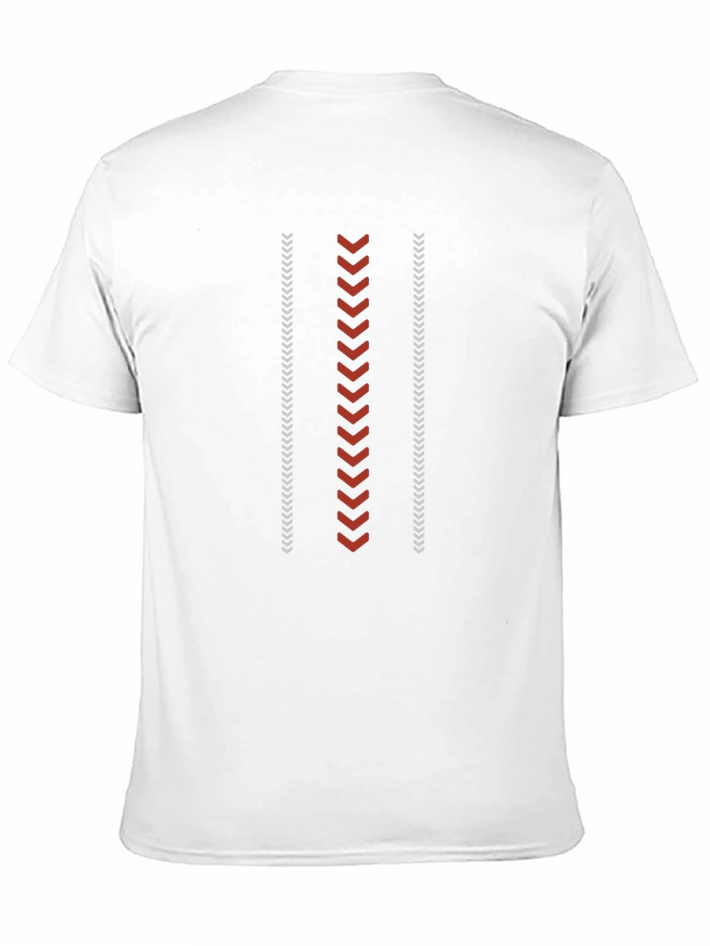 Mens Black T-Shirt with Arrow Print