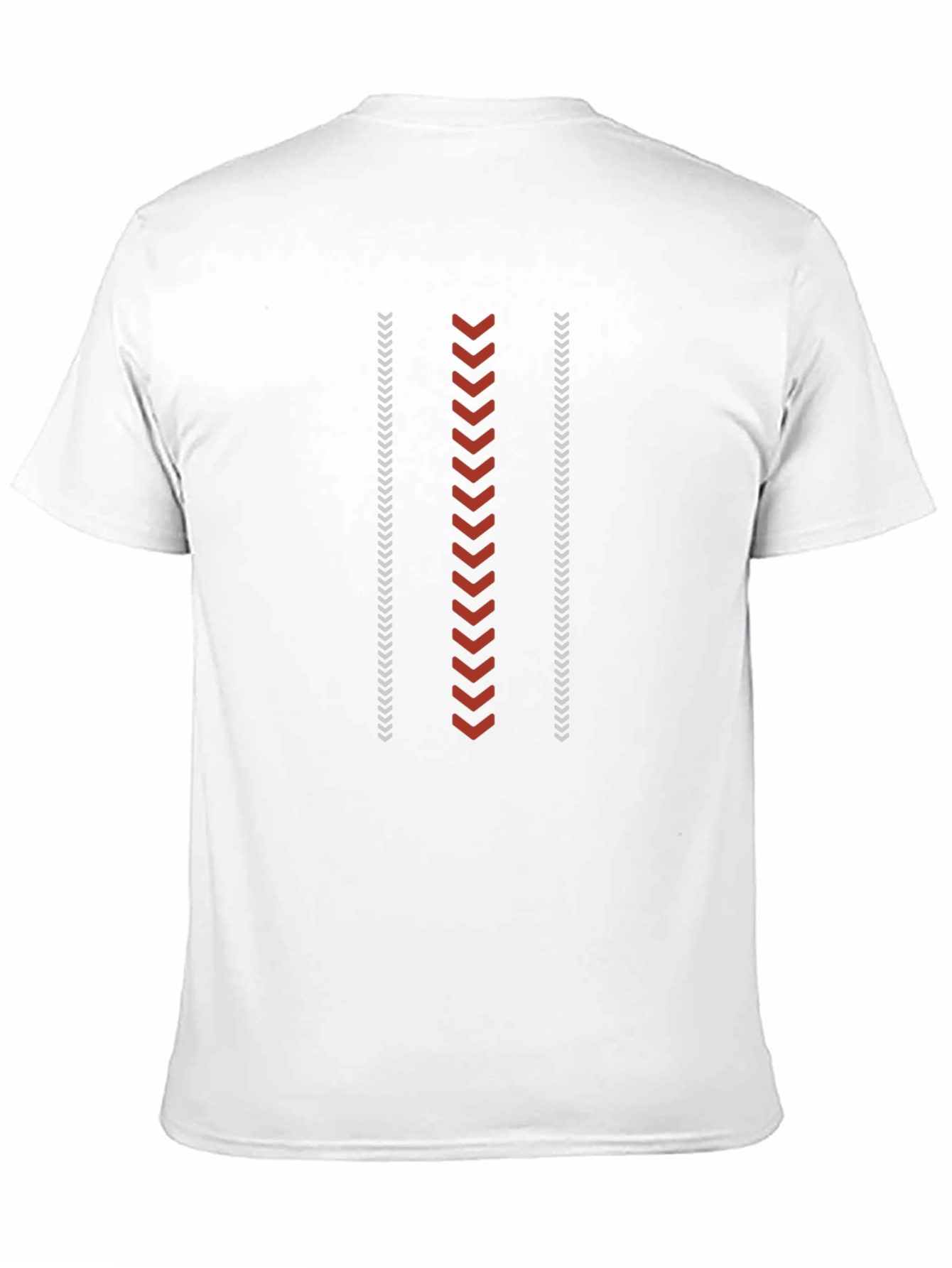 Mens Black T-Shirt with Arrow Print