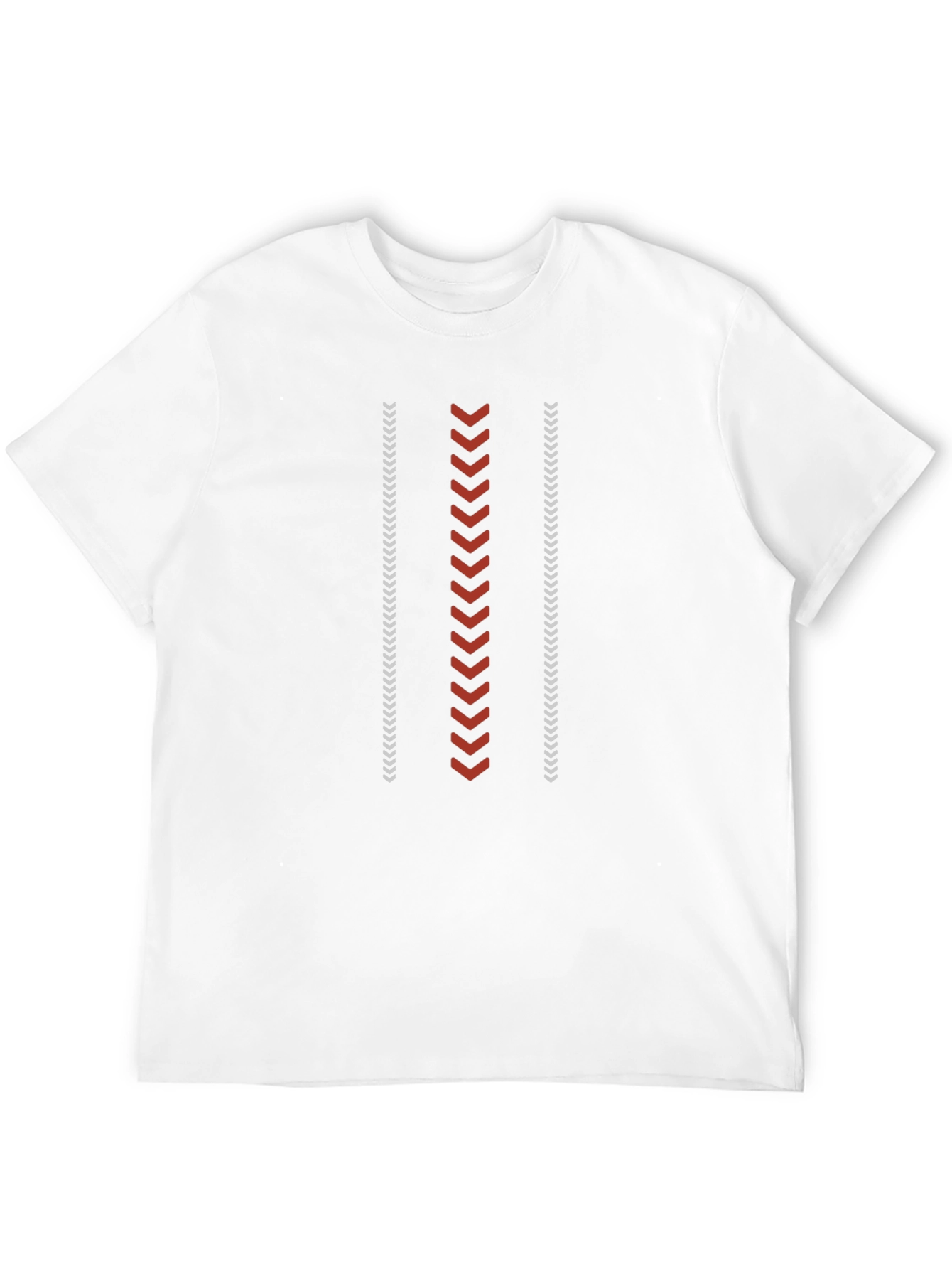 Mens Black T-Shirt with Arrow Print
