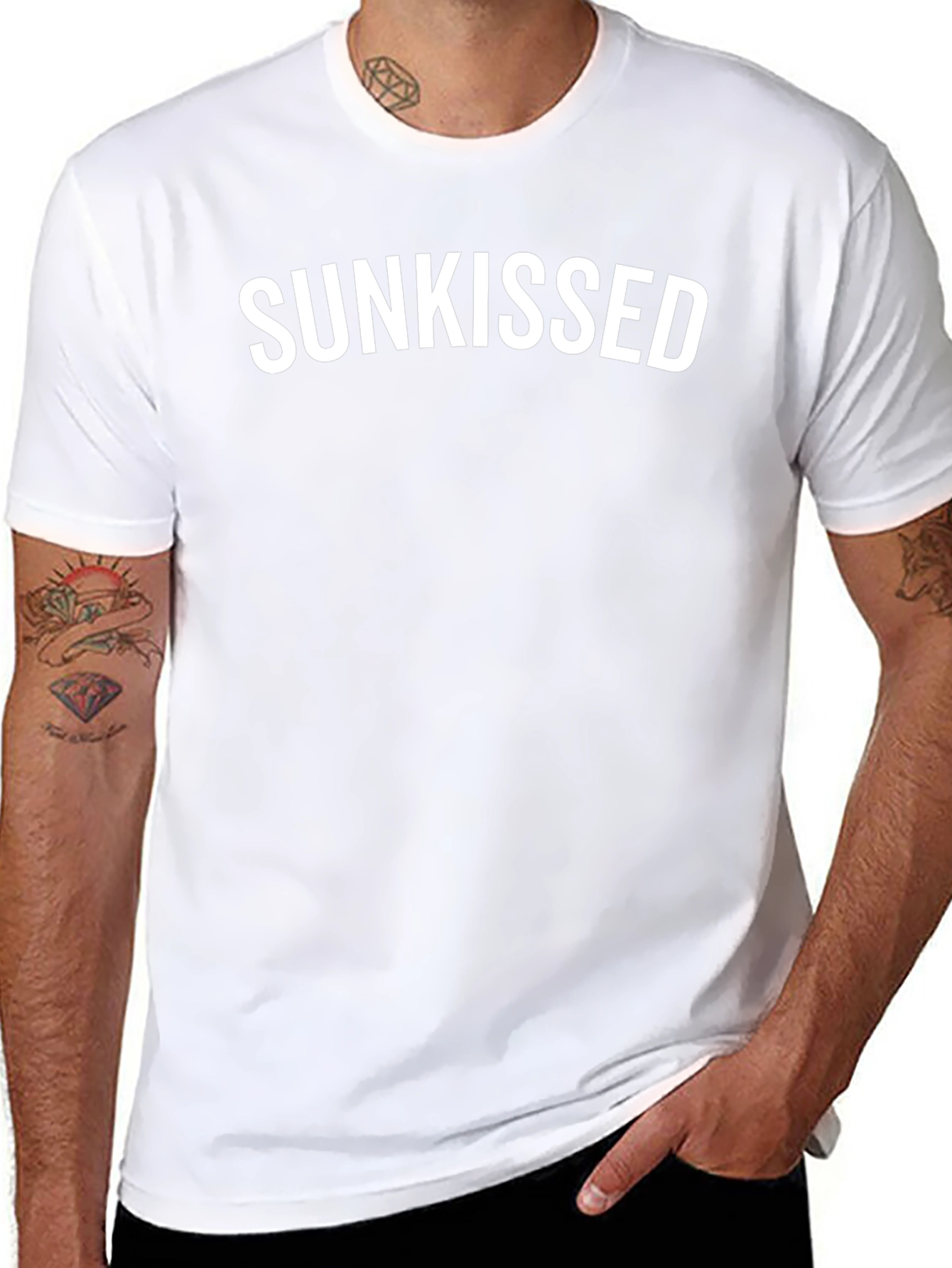 Sunkissed Black Graphic Tee