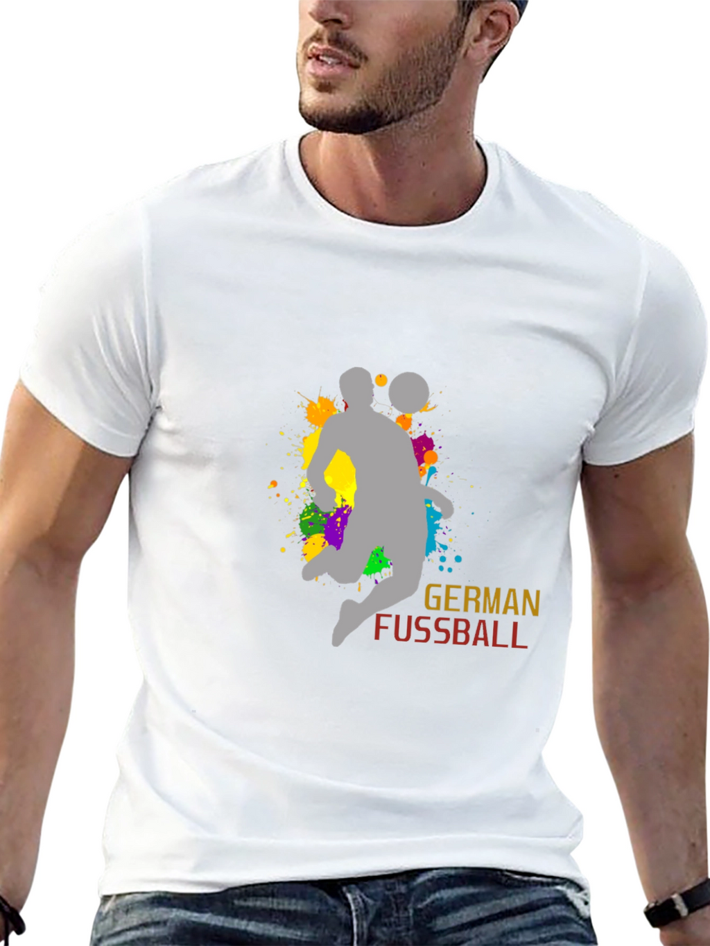 German Fussball Graphic T-Shirt
