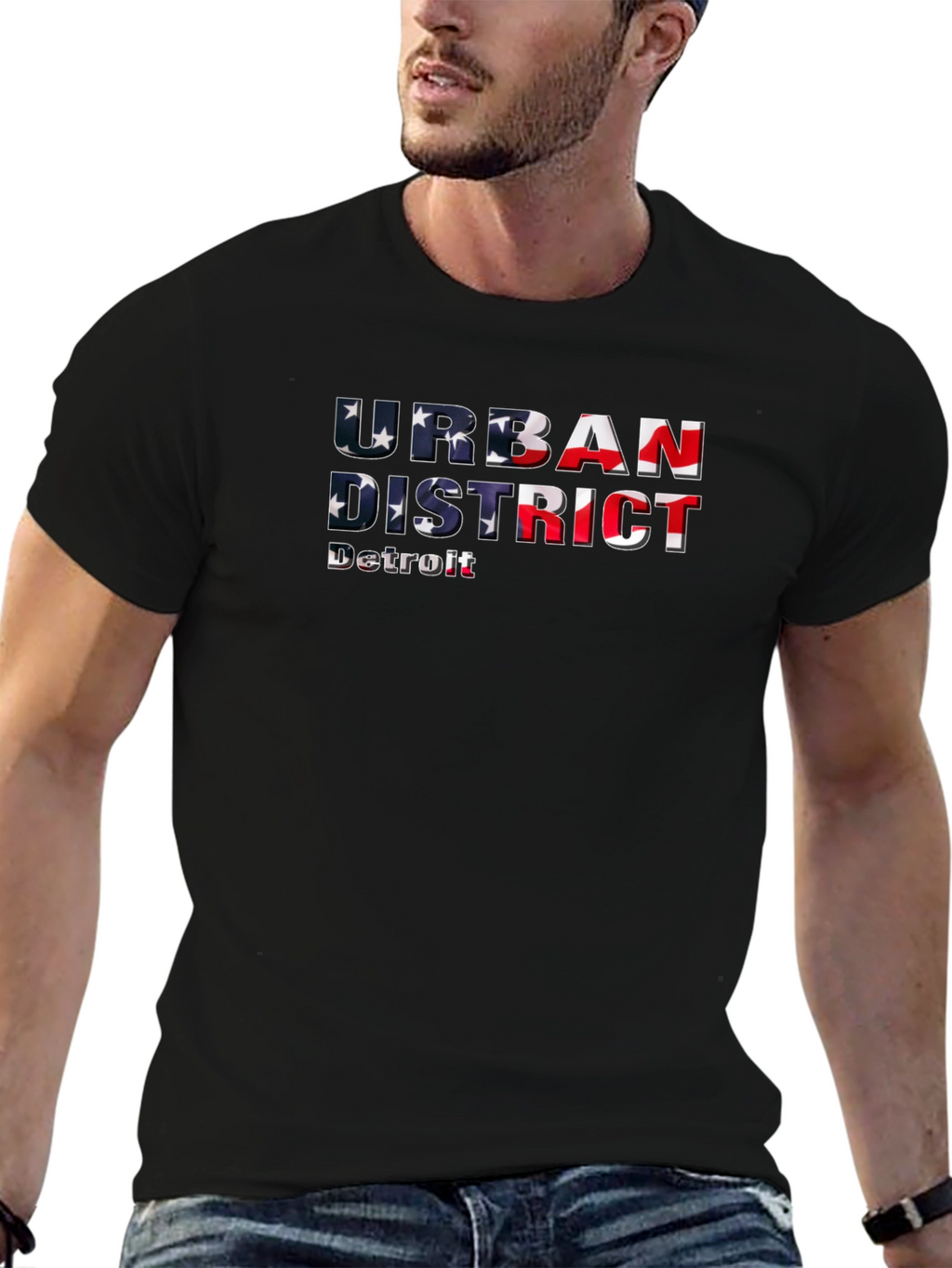 Urban District Detroit Graphic Tee