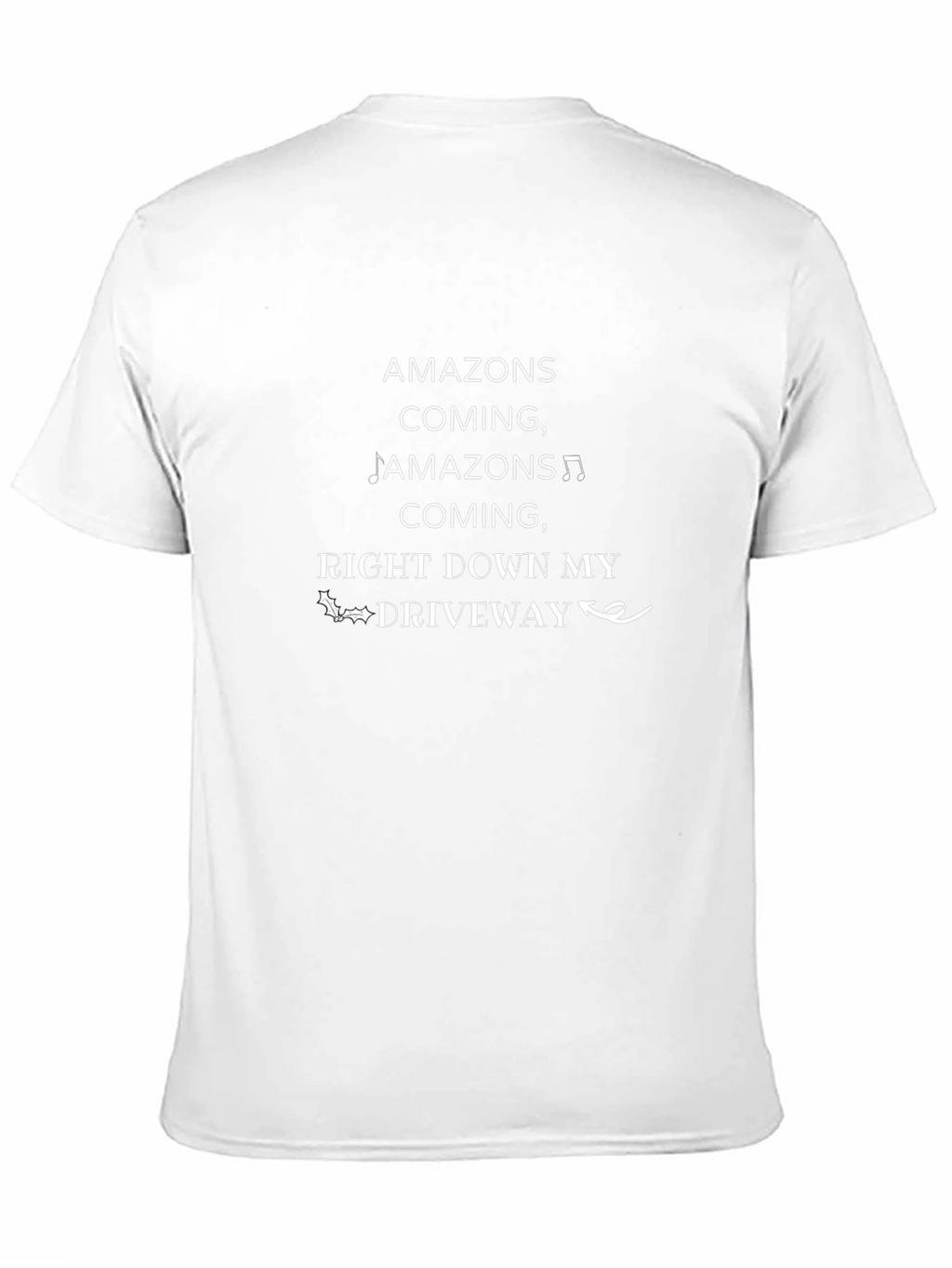 Amazons Coming Funny Mens Graphic T-Shirt