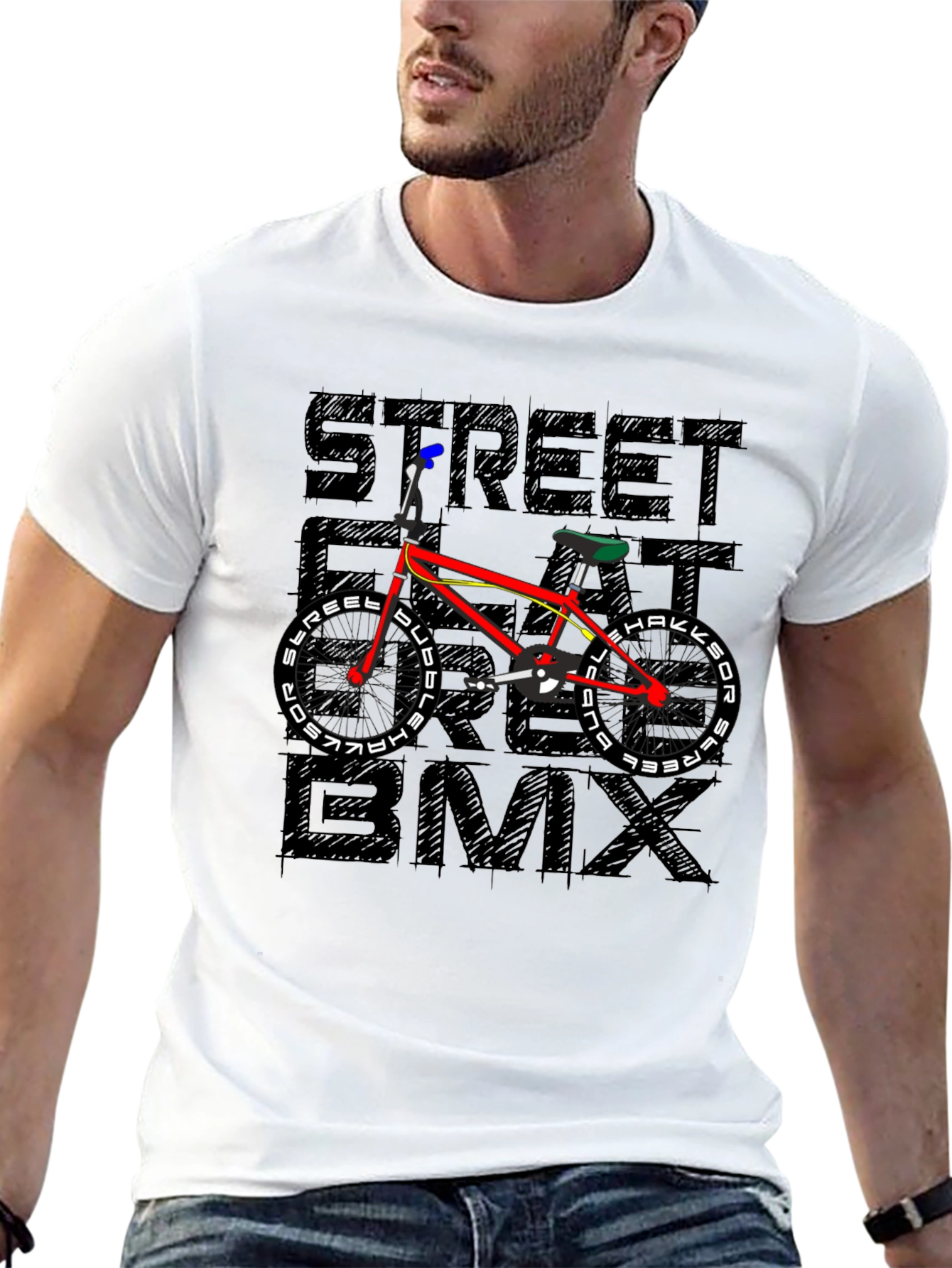 Street Beat BMX Graphic Tee
