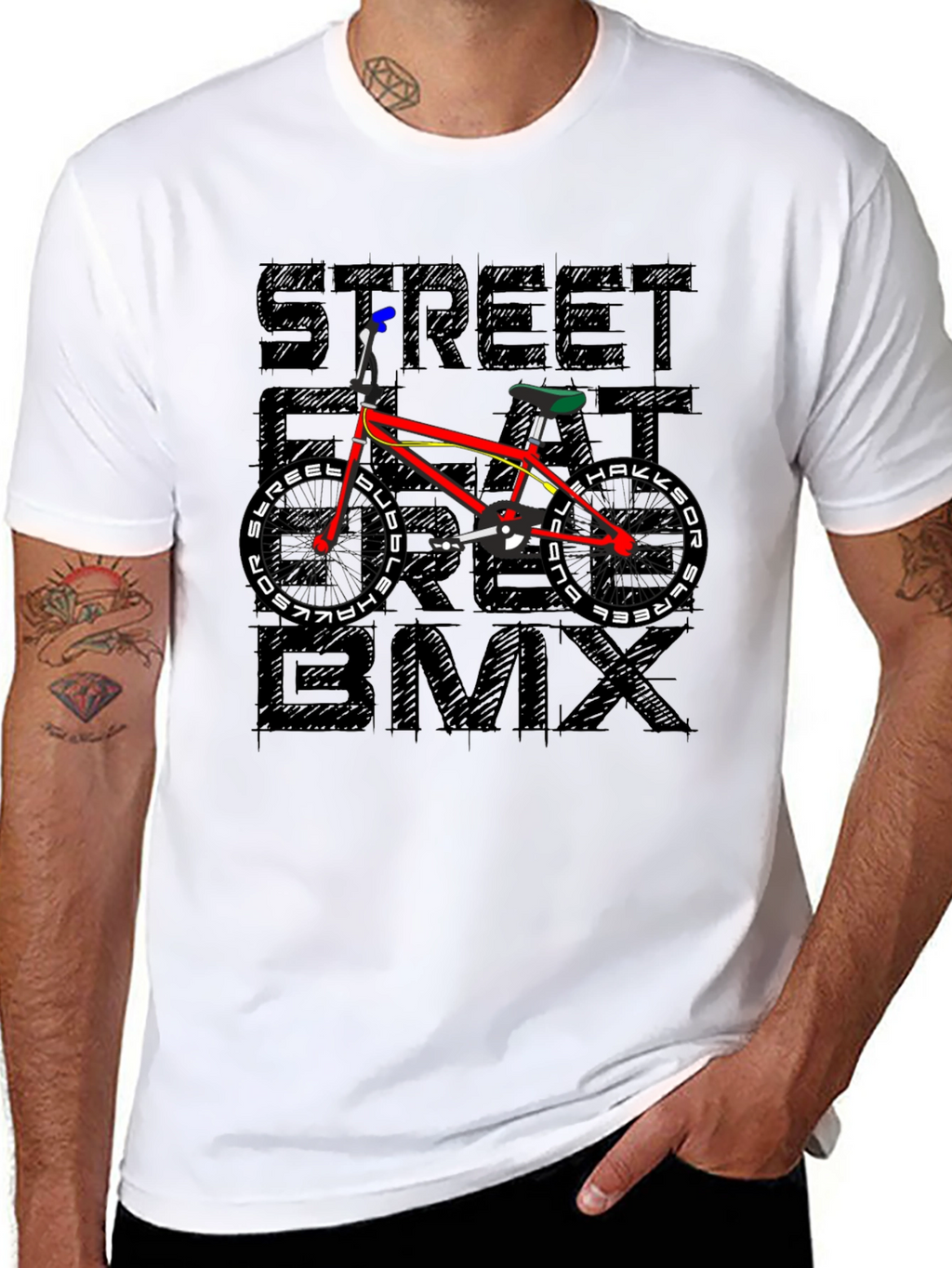 Street Beat BMX Graphic Tee