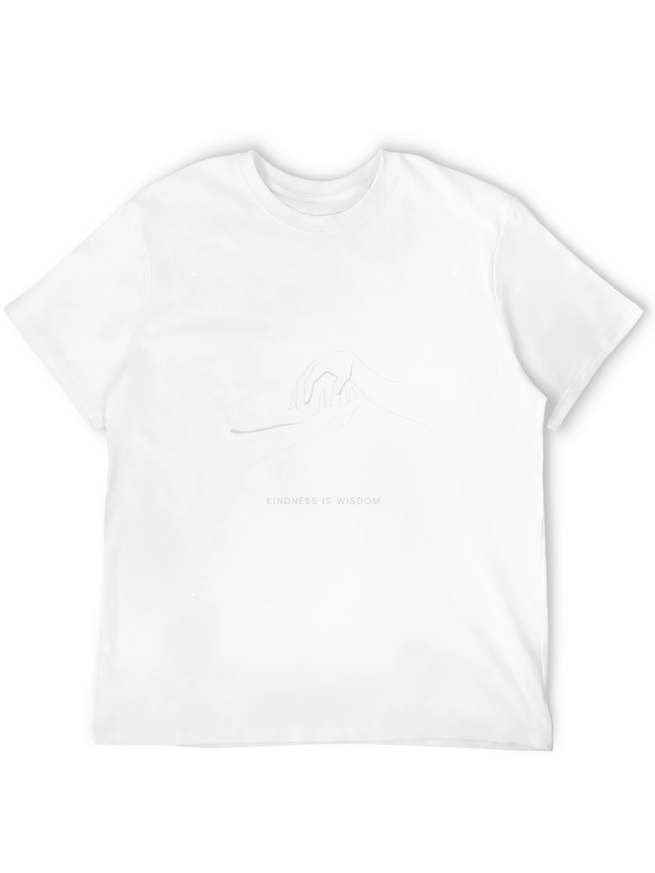 Kindness is Wisdom Black Graphic Tee