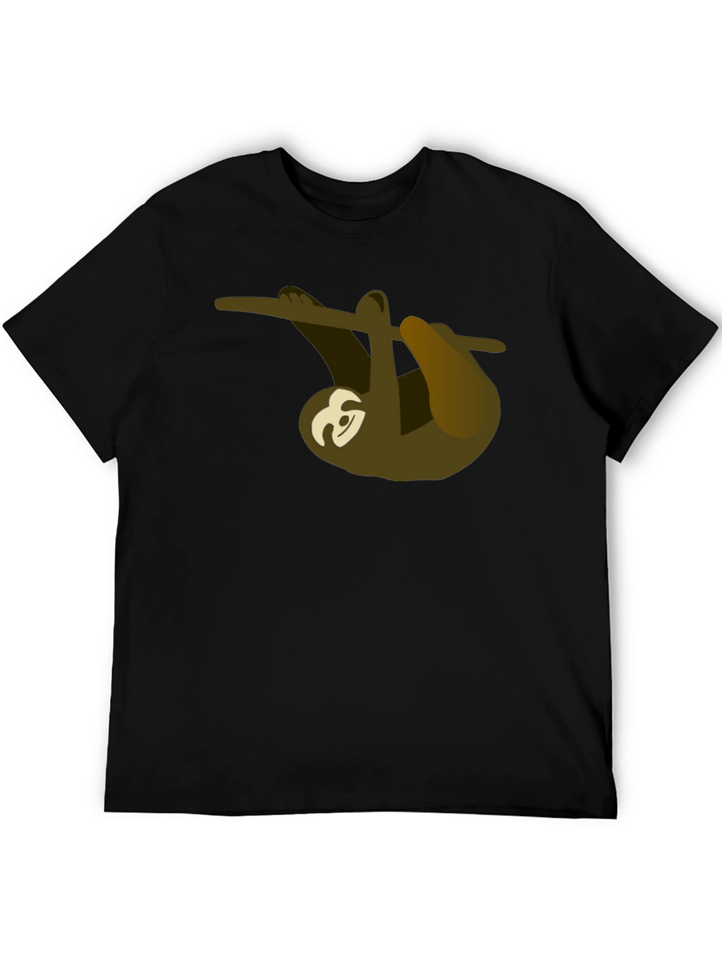 Chill Sloth Graphic Tee - Relaxed Style