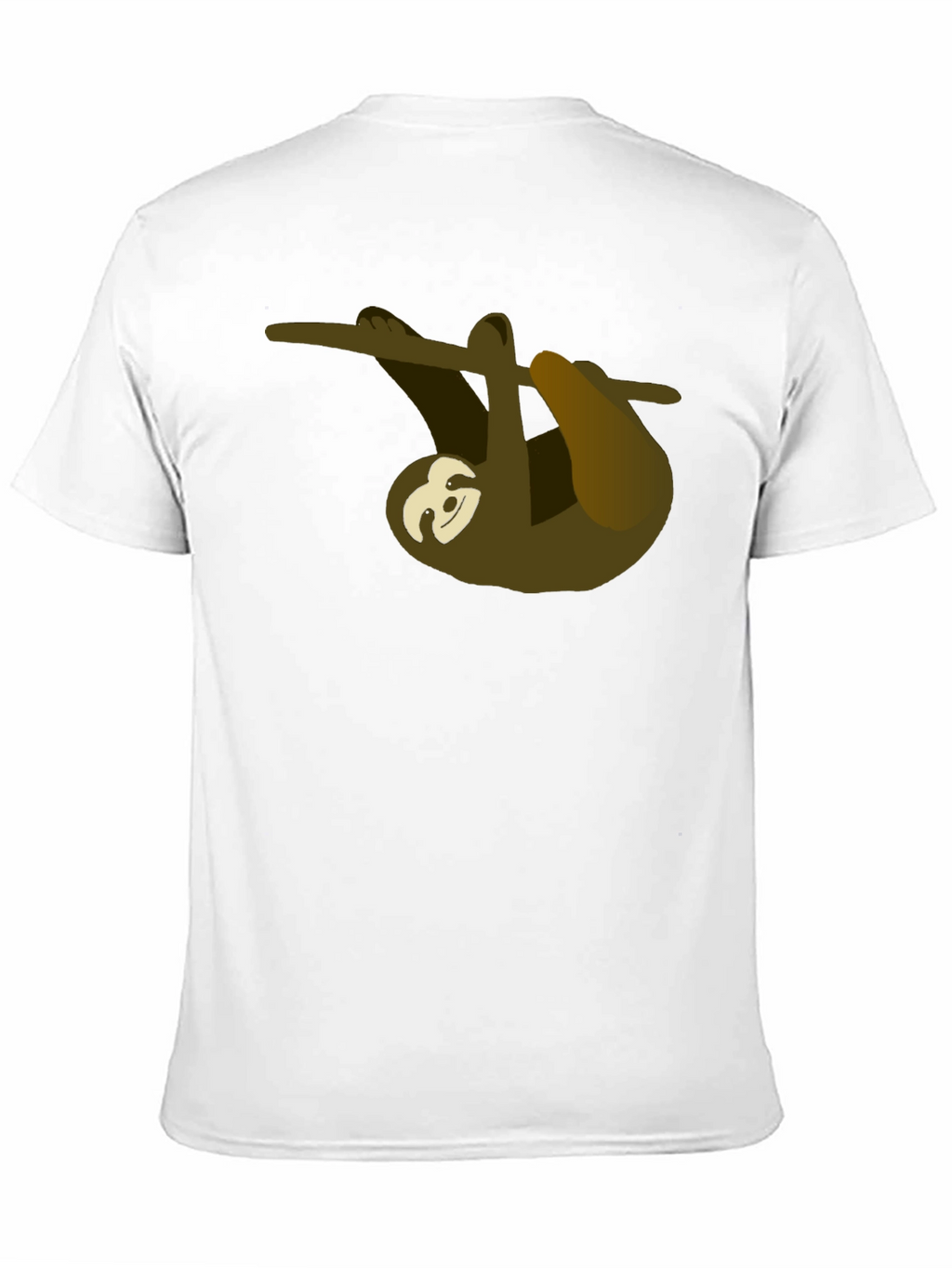 Chill Sloth Graphic Tee - Relaxed Style
