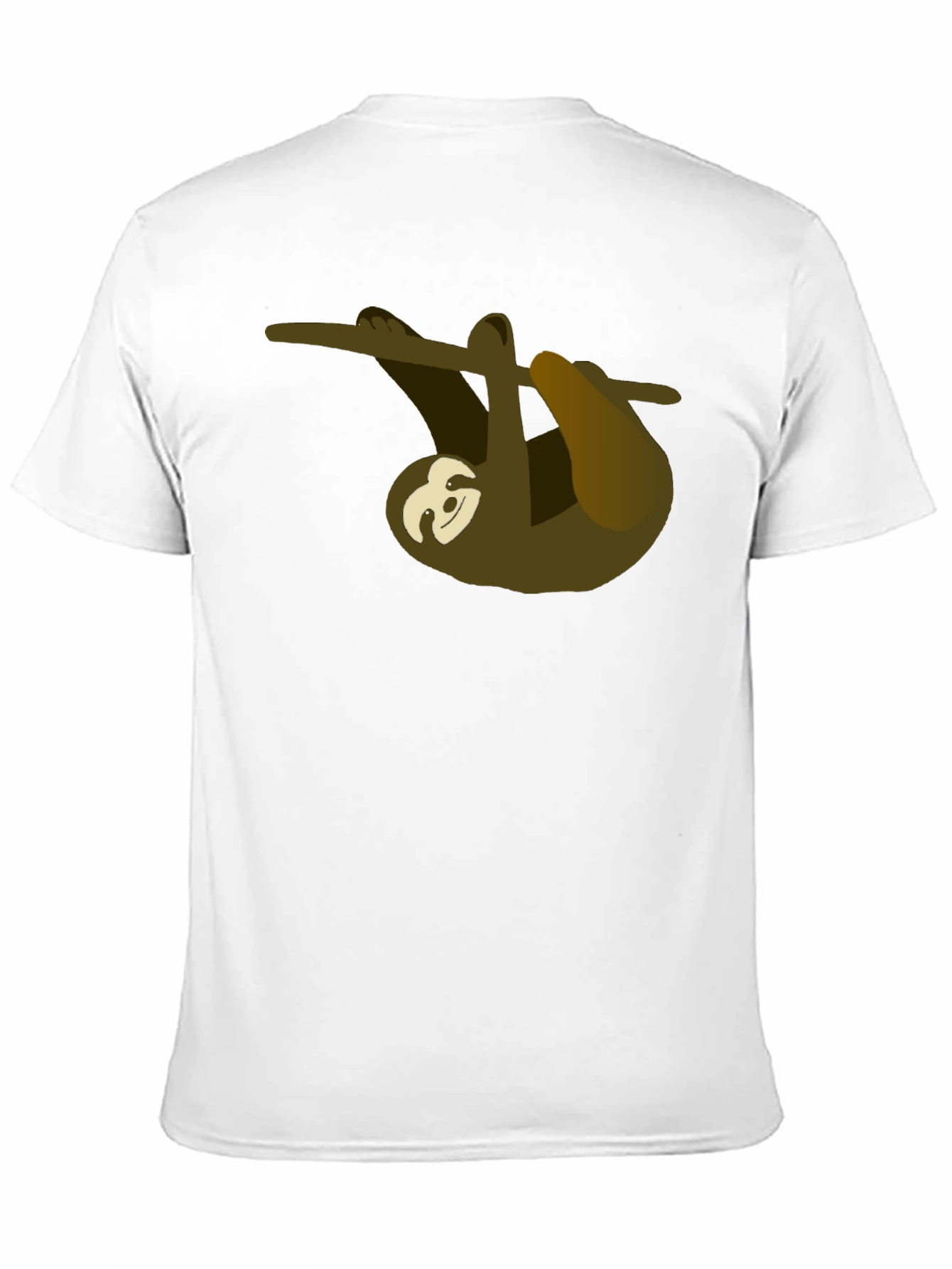 Chill Sloth Graphic Tee - Relaxed Style