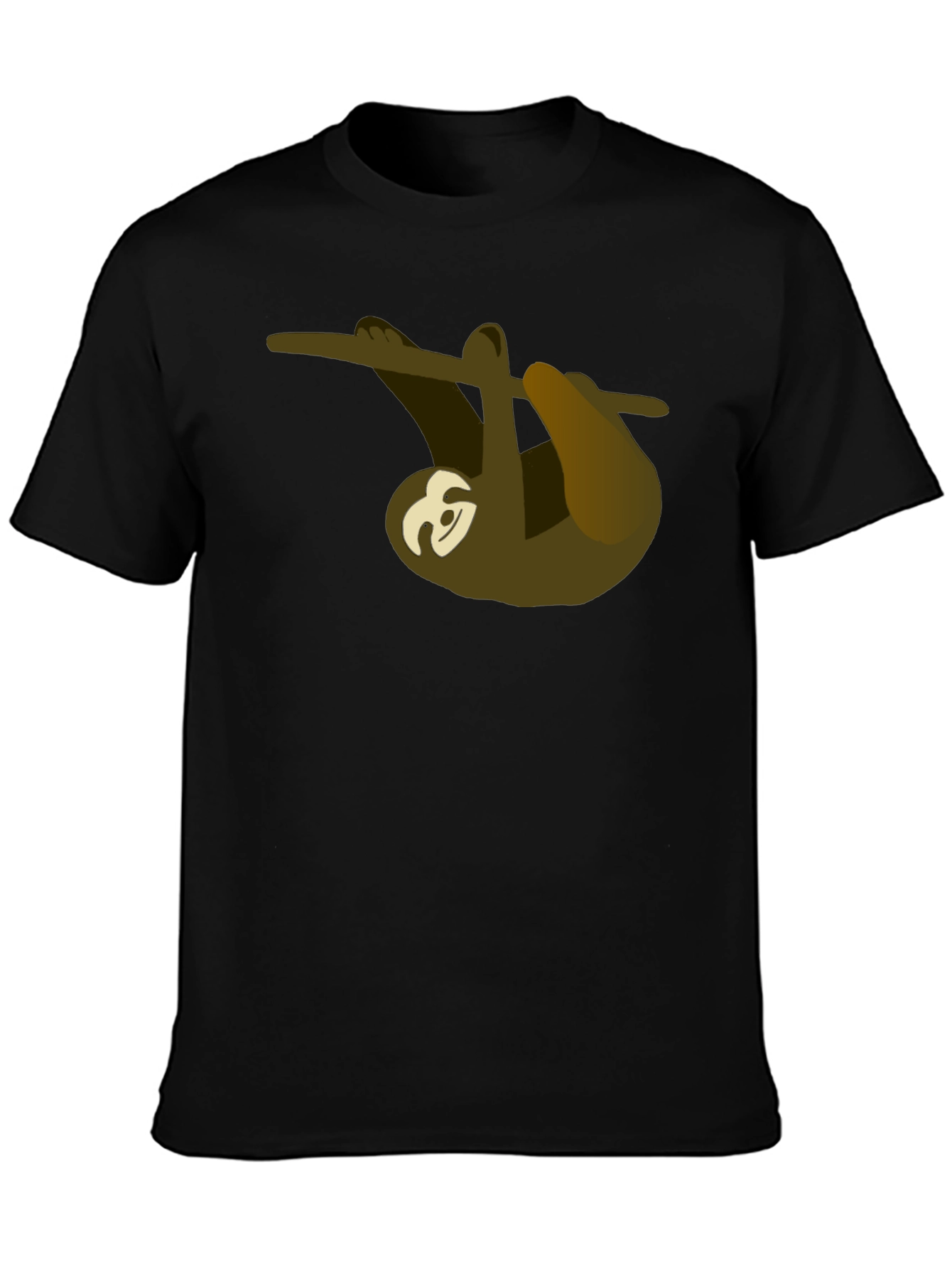 Chill Sloth Graphic Tee - Relaxed Style