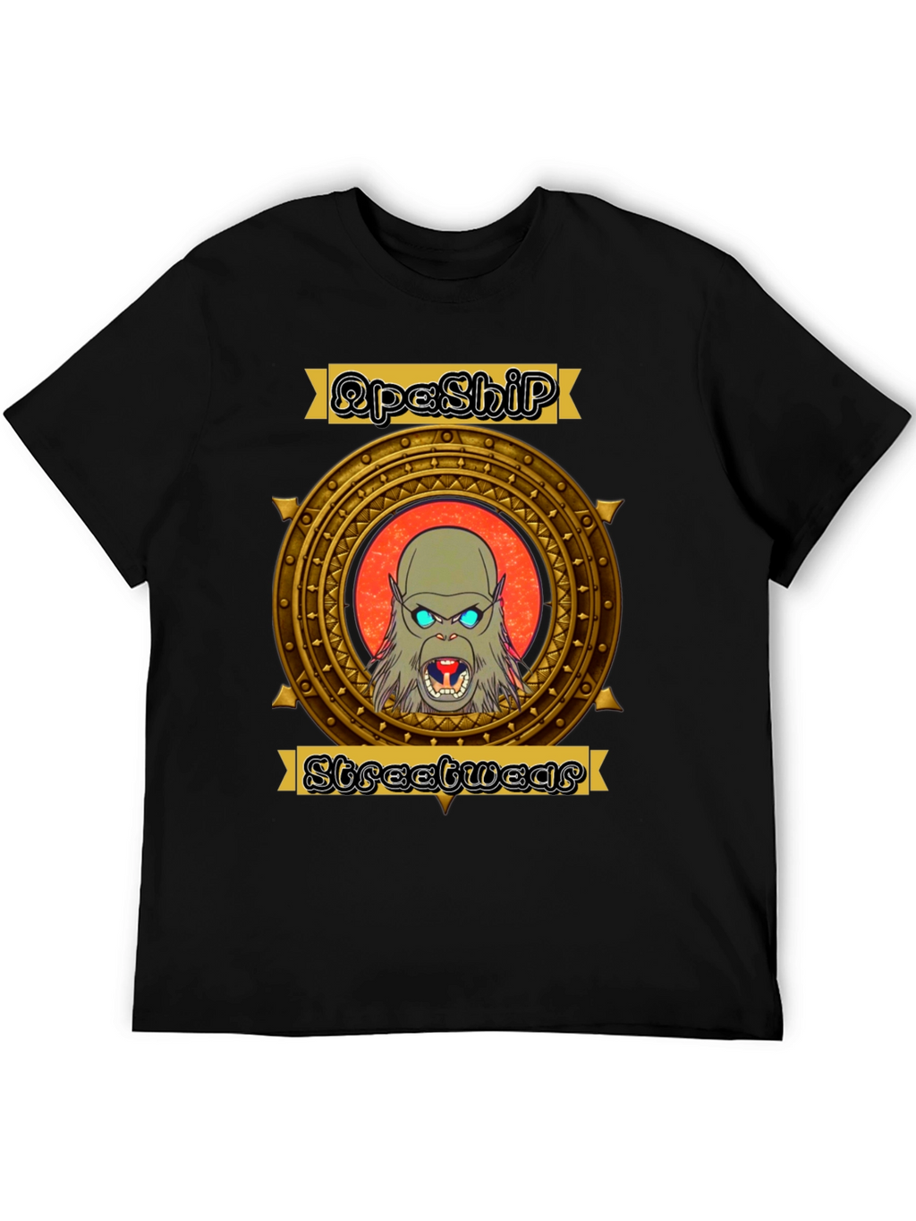 ApeShip Streetwear Graphic T-Shirt