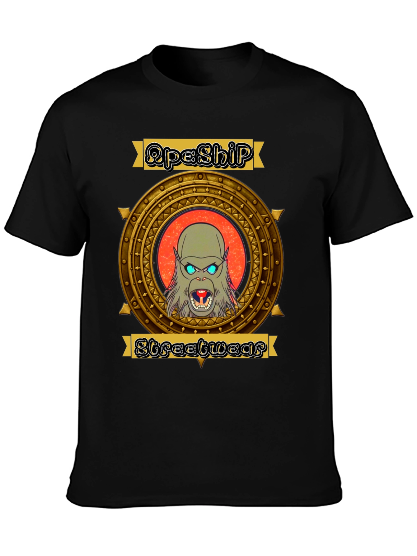 ApeShip Streetwear Graphic T-Shirt