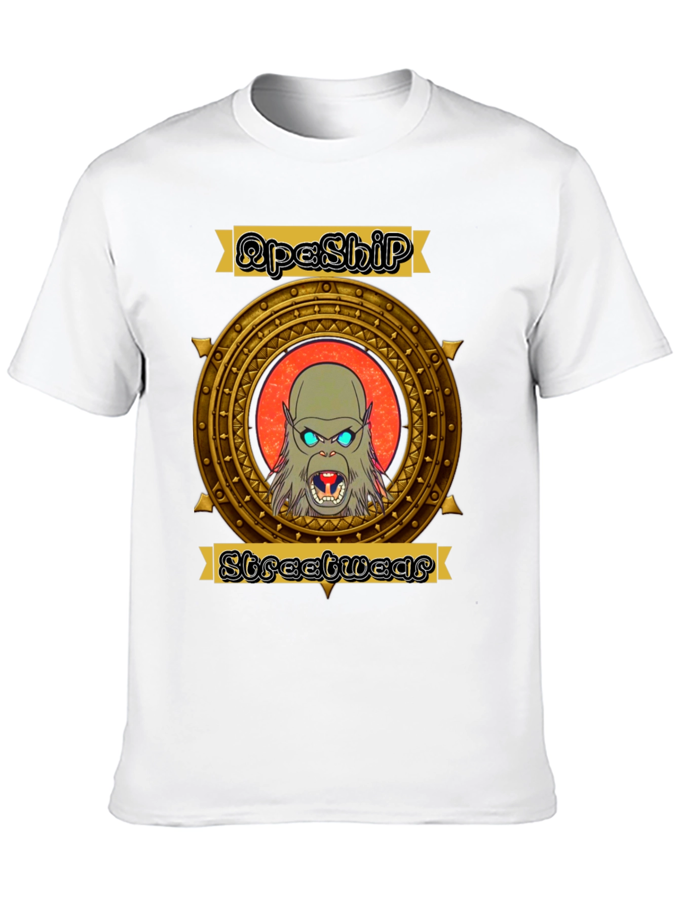 ApeShip Streetwear Graphic T-Shirt