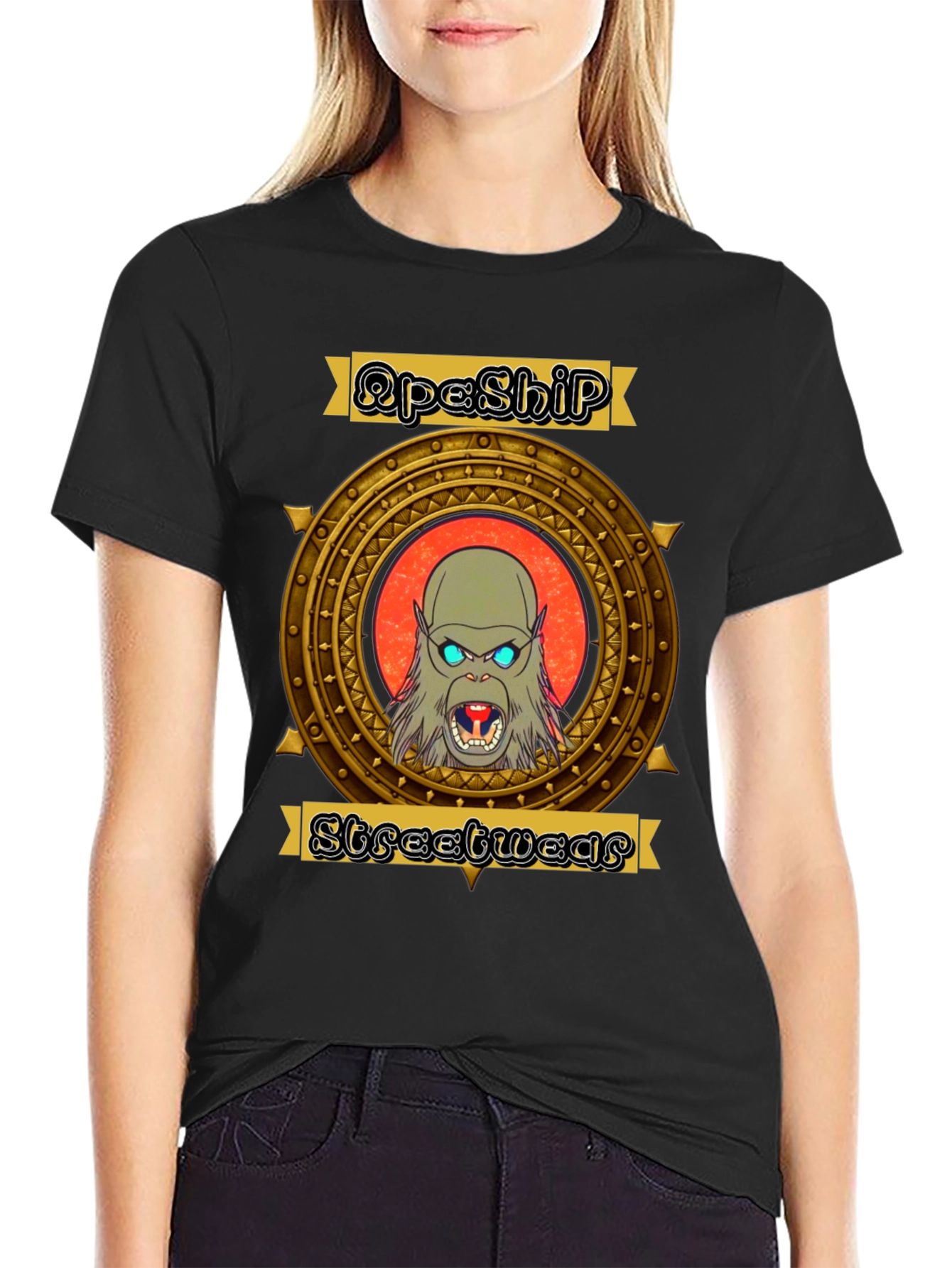 ApeShip Streetwear Graphic T-Shirt